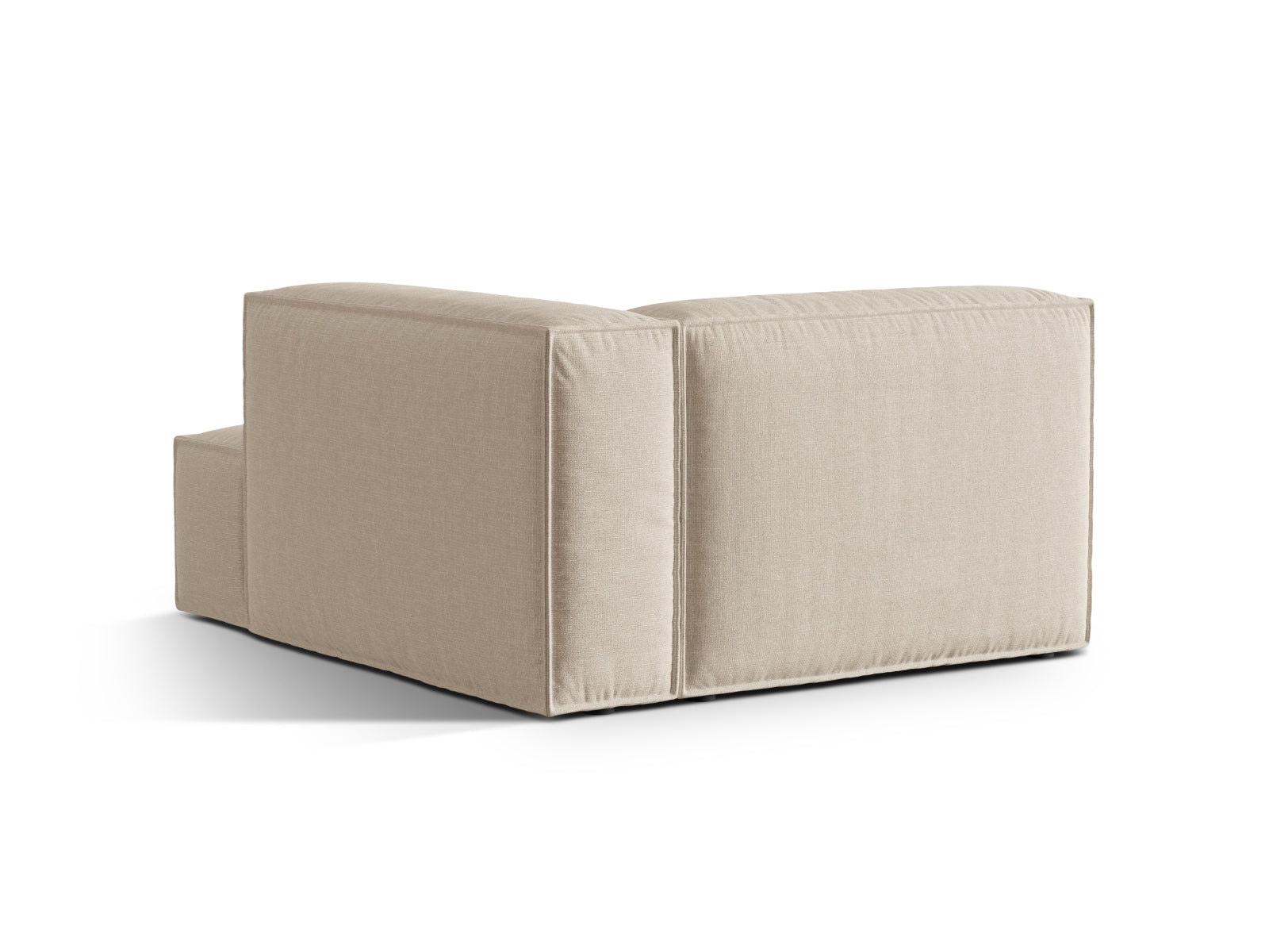 Eleganter 1-Sitzer Chaise Longue rechts aus der Nuria-Kollektion, ideal für stilvolle Wohnräume und entspannende Rückzugsorte.