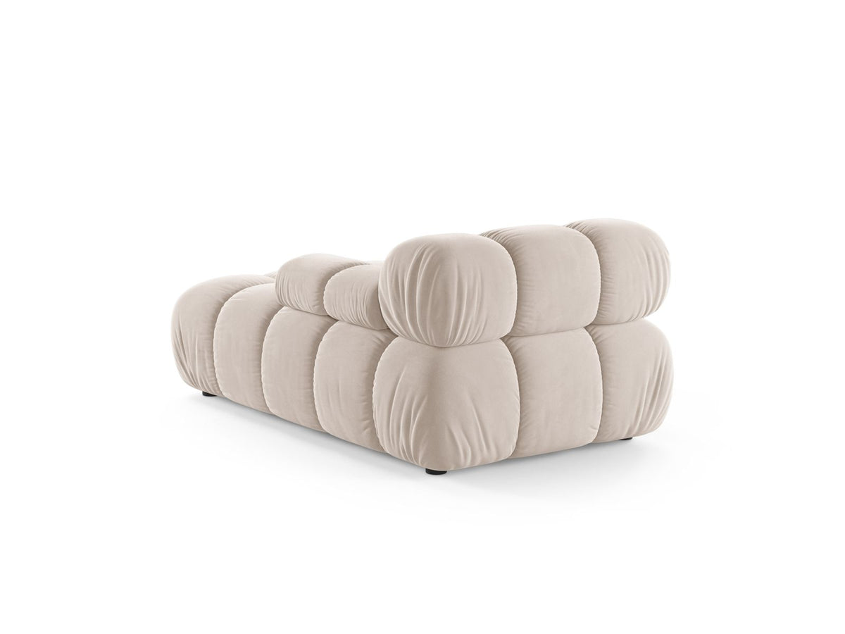 1-Sitzer Chaise Longue rechts Bellis in Light Beige-Venus präsentiert im Onlineshop von KAQTU Design AG. Modulares Sofa ist von Micadoni