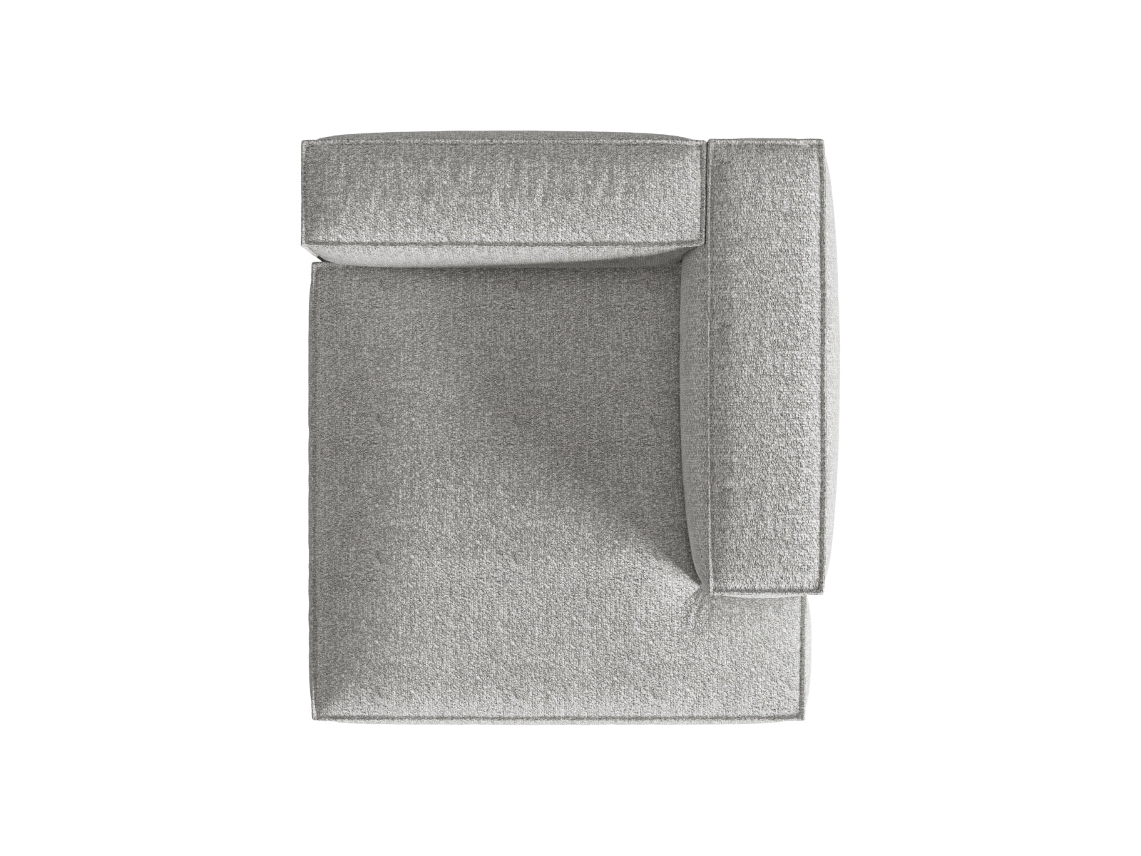 Erleben Sie die elegante Nuria Boucle Chaise Longue rechts von Micadoni – ein 1-Sitzer, der modernes Design und höchsten Komfort perfekt kombiniert.