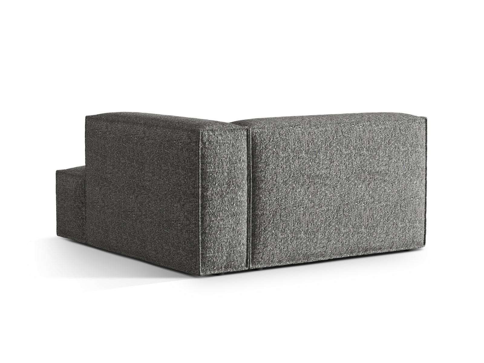 Erleben Sie die elegante Nuria Boucle Chaise Longue rechts von Micadoni – ein 1-Sitzer, der modernes Design und höchsten Komfort perfekt kombiniert.