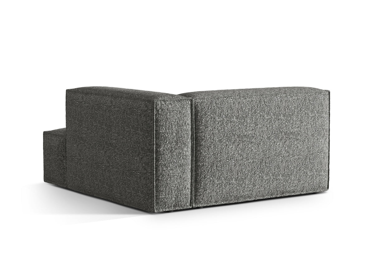 Nuria Boucle Chaise Longue rechts 1 Sitzer in Graphite-Monet präsentiert im Onlineshop von KAQTU Design AG. Modulares Sofa ist von Micadoni