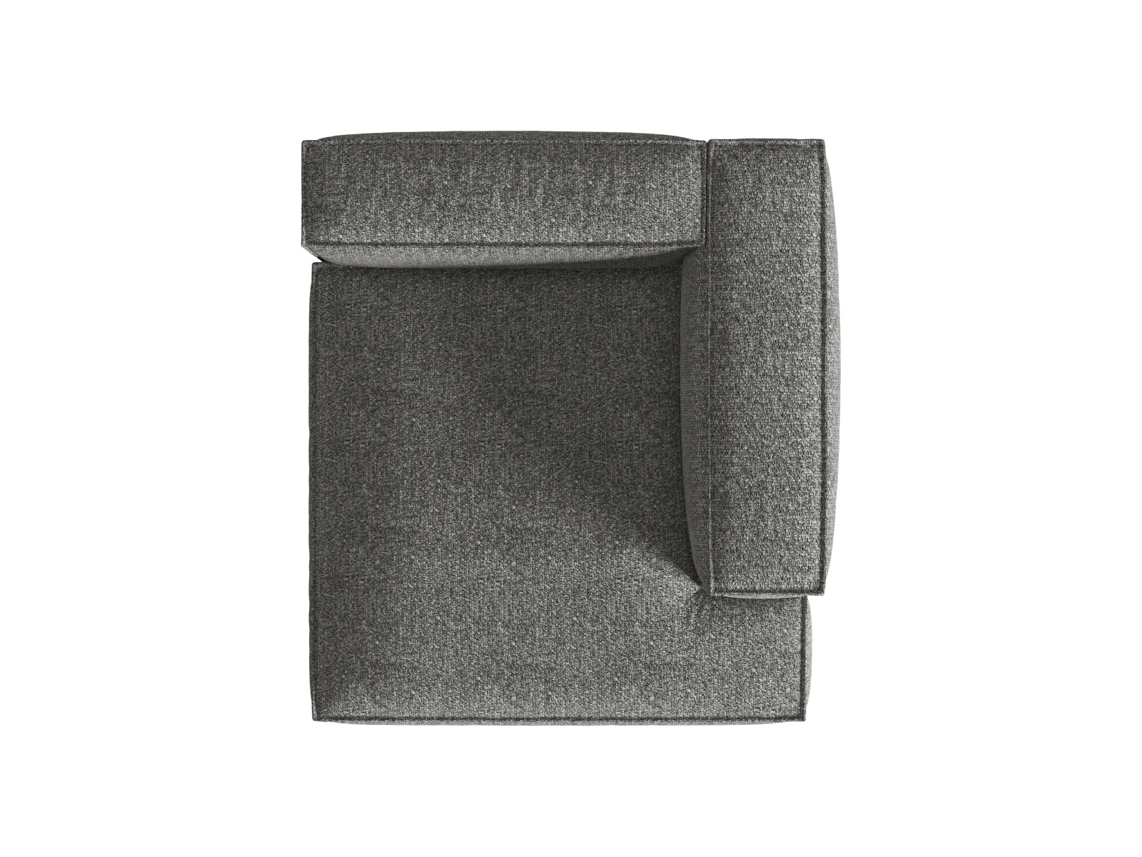 Entdecken Sie die stilvolle Nuria Boucle Chaise Longue rechts von Micadoni – ein komfortabler 1-Sitzer, der modernes Design und Gemütlichkeit vereint.