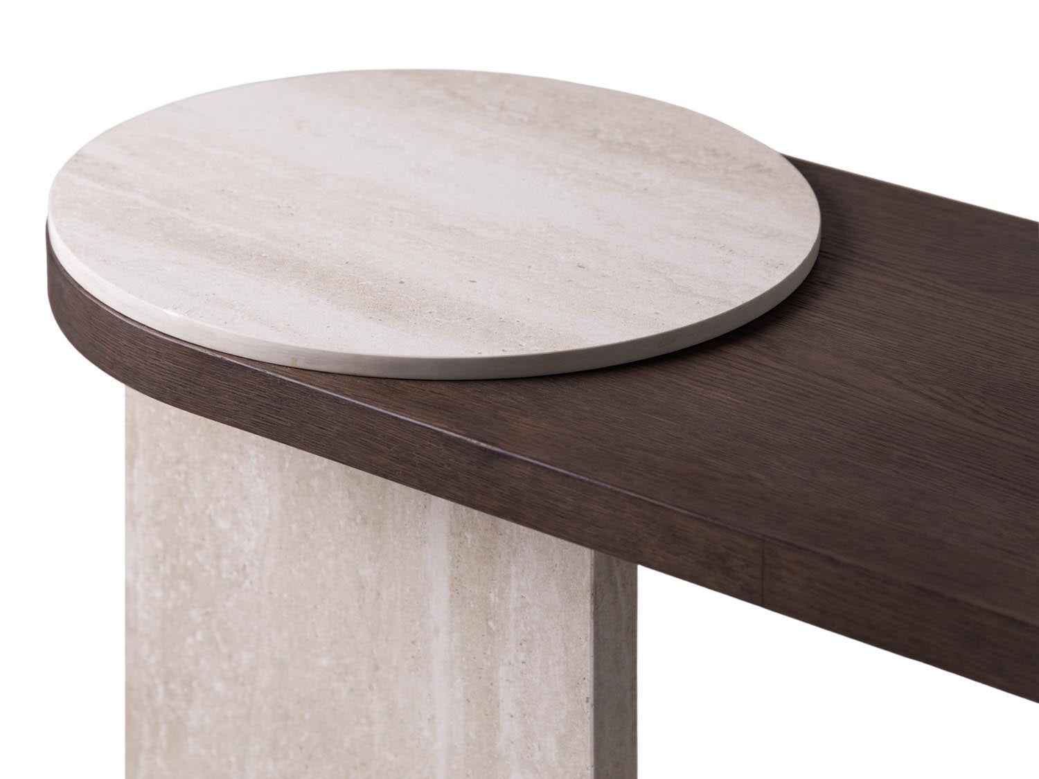 Konsolentisch Eularia, 120x40x80 in präsentiert im Onlineshop von KAQTU Design AG. Konsolentisch ist von Micadoni