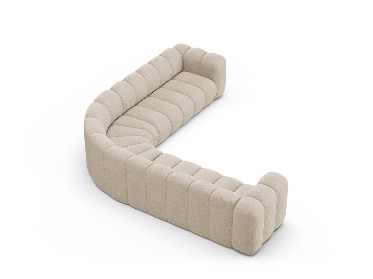 Lupine Modulares Symmetrical Ecksofa 6 Sitzer in Beige-Baloo präsentiert im Onlineshop von KAQTU Design AG. Ecksofa ist von Micadoni
