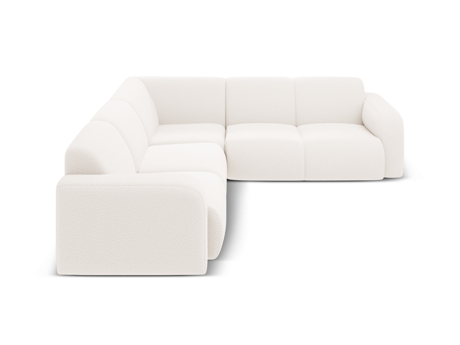 Entdecken Sie das elegante Molino Symmetrical Ecksofa 5 Sitzer von Micadoni – stilvoll, komfortabel und ideal für Ihr Wohnzimmer.