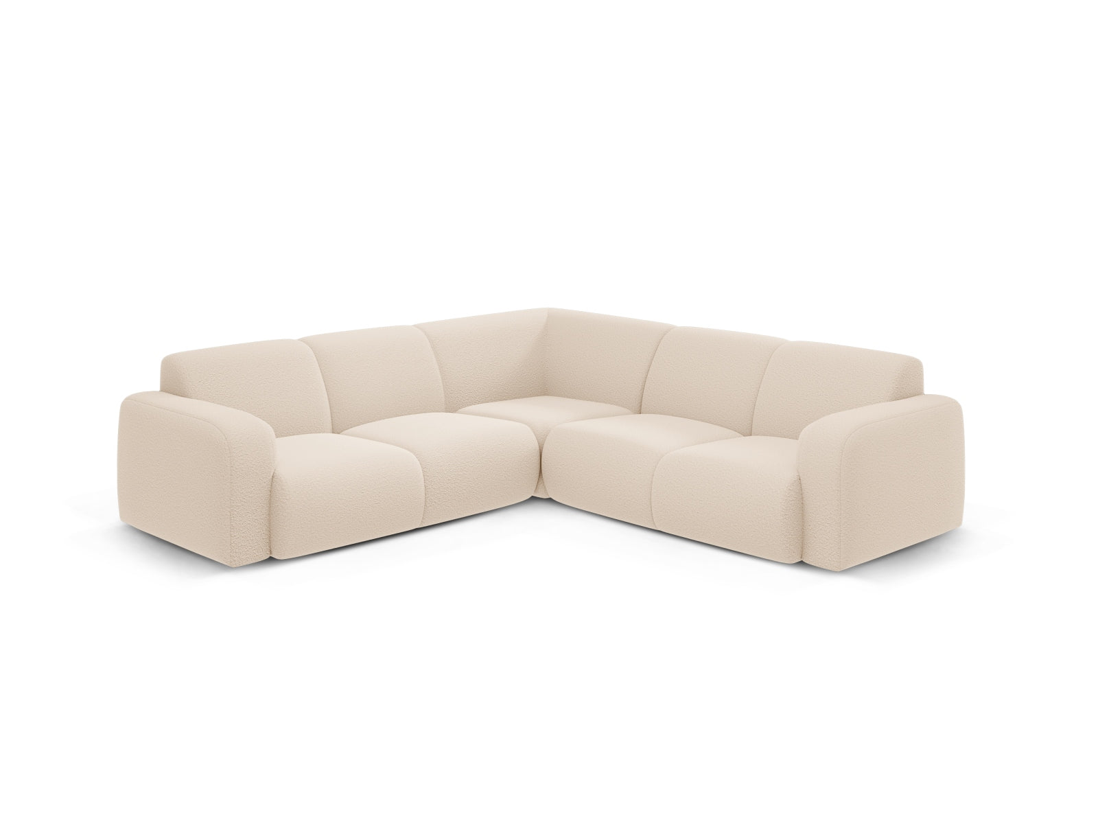 Molino Symmetrical Ecksofa 5 Sitzer in Beige präsentiert im Onlineshop von KAQTU Design AG. Ecksofa ist von Micadoni