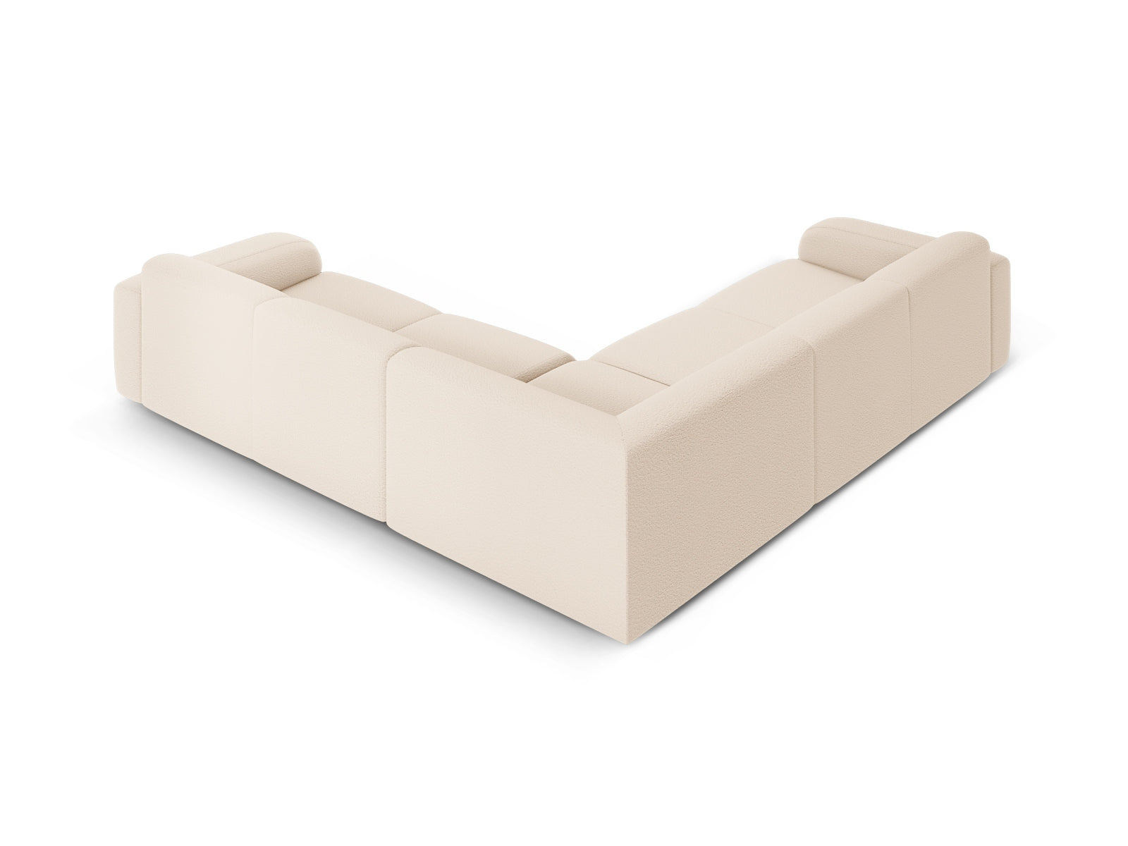 Elegantes, beiges Ecksofa Molino Symmetrical von Micadoni, ideal für gesellige Runden und stilvolle Einrichtung. Komfort trifft auf modernes Design.