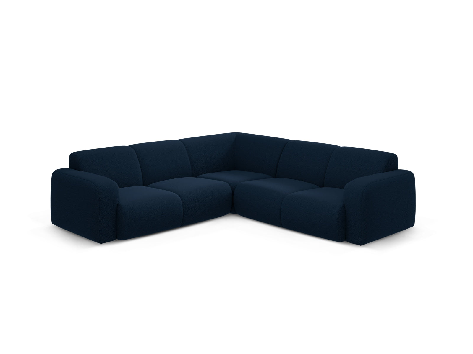 Molino Symmetrical Ecksofa 5 Sitzer in Dark Blue präsentiert im Onlineshop von KAQTU Design AG. Ecksofa ist von Micadoni