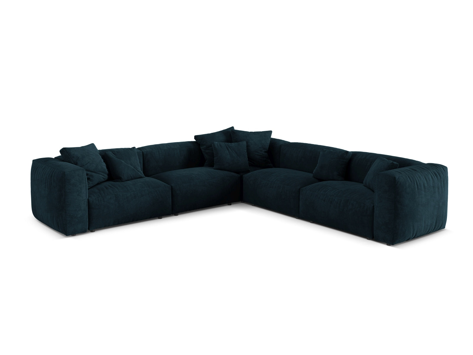 5-Sitzer Modular Ecksofa Symmetric XL Martina in Deep Petrol-Vogue präsentiert im Onlineshop von KAQTU Design AG. Ecksofa ist von Micadoni