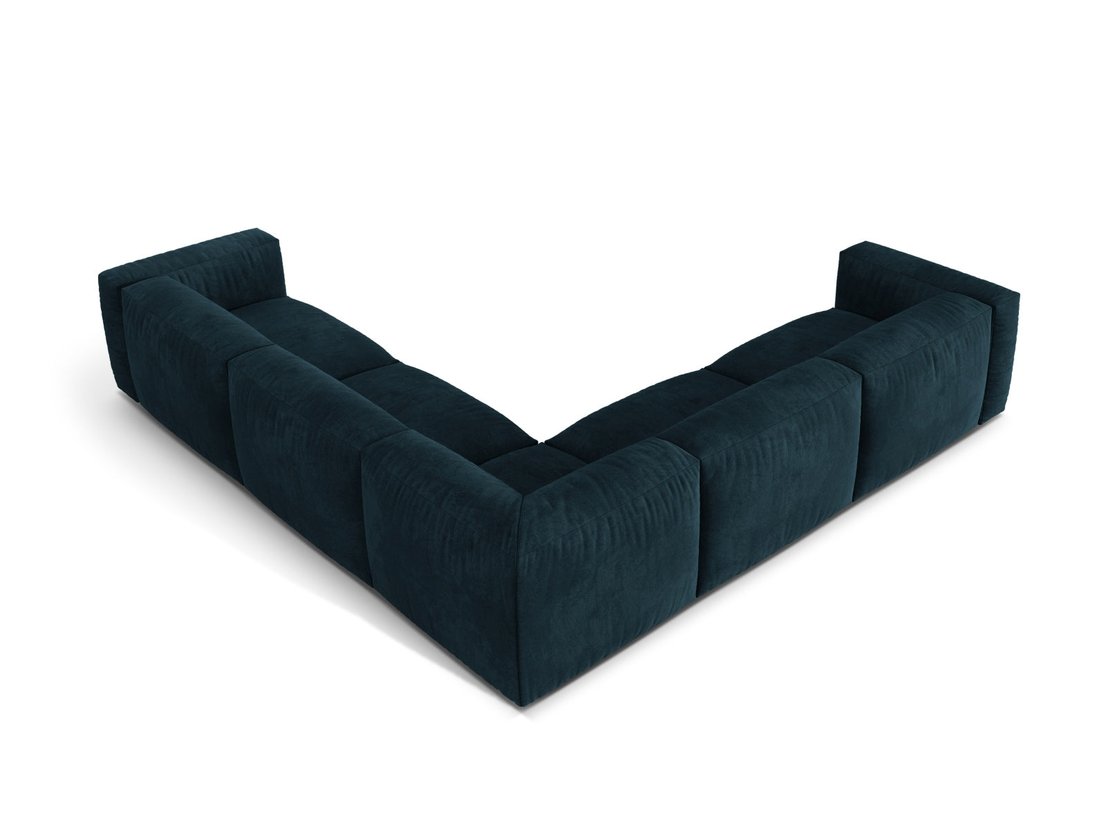 5-Sitzer Modular Ecksofa Symmetric XL Martina in Deep Petrol-Vogue präsentiert im Onlineshop von KAQTU Design AG. Ecksofa ist von Micadoni