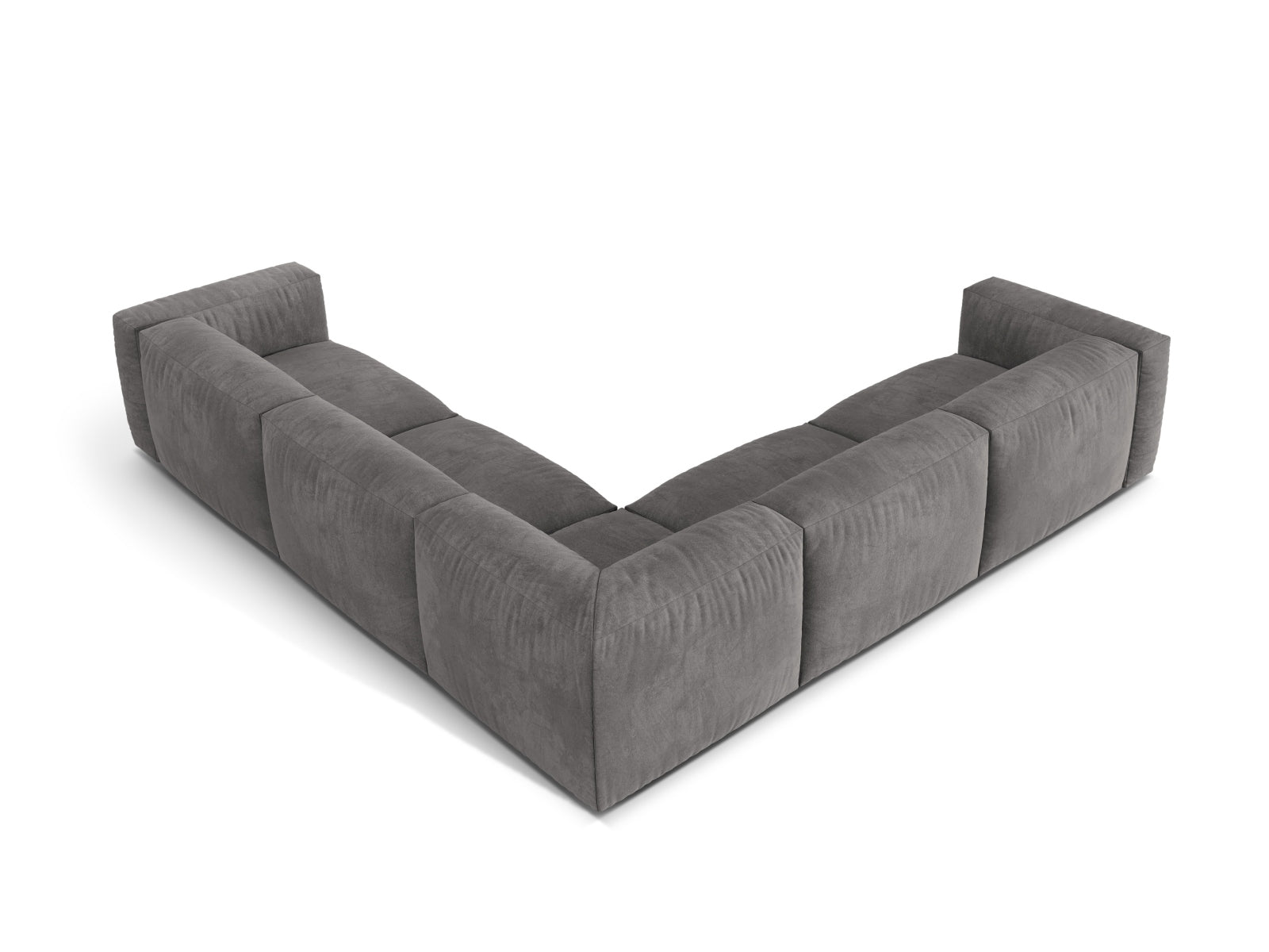 5-Sitzer Modular Ecksofa Symmetric XL Martina in Grey-Vogue präsentiert im Onlineshop von KAQTU Design AG. Ecksofa ist von Micadoni