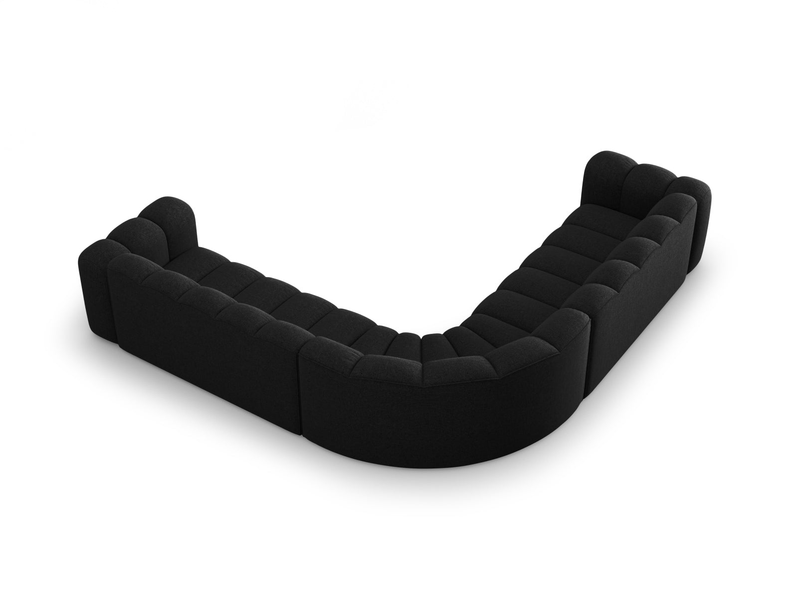 Erleben Sie das Lupine Ecksofa von Micadoni: Ein 5-Sitzer mit anpassbarem Design, hochwertiger Verarbeitung und maximalem Sitzkomfort für Ihr Wohnzimmer.