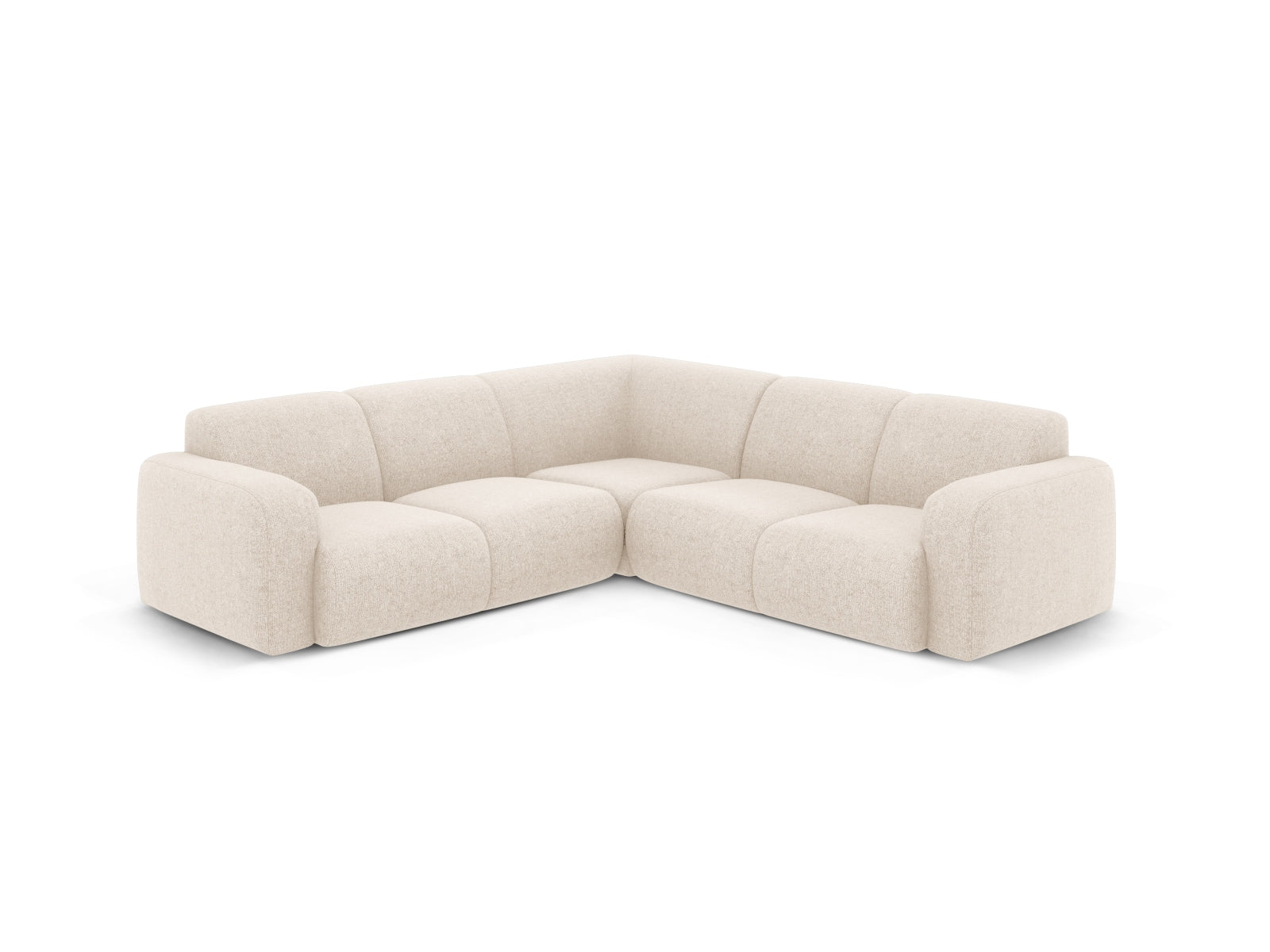 Molino Symmetrical Ecksofa 5 Sitzer in Light Beige präsentiert im Onlineshop von KAQTU Design AG. Ecksofa ist von Micadoni