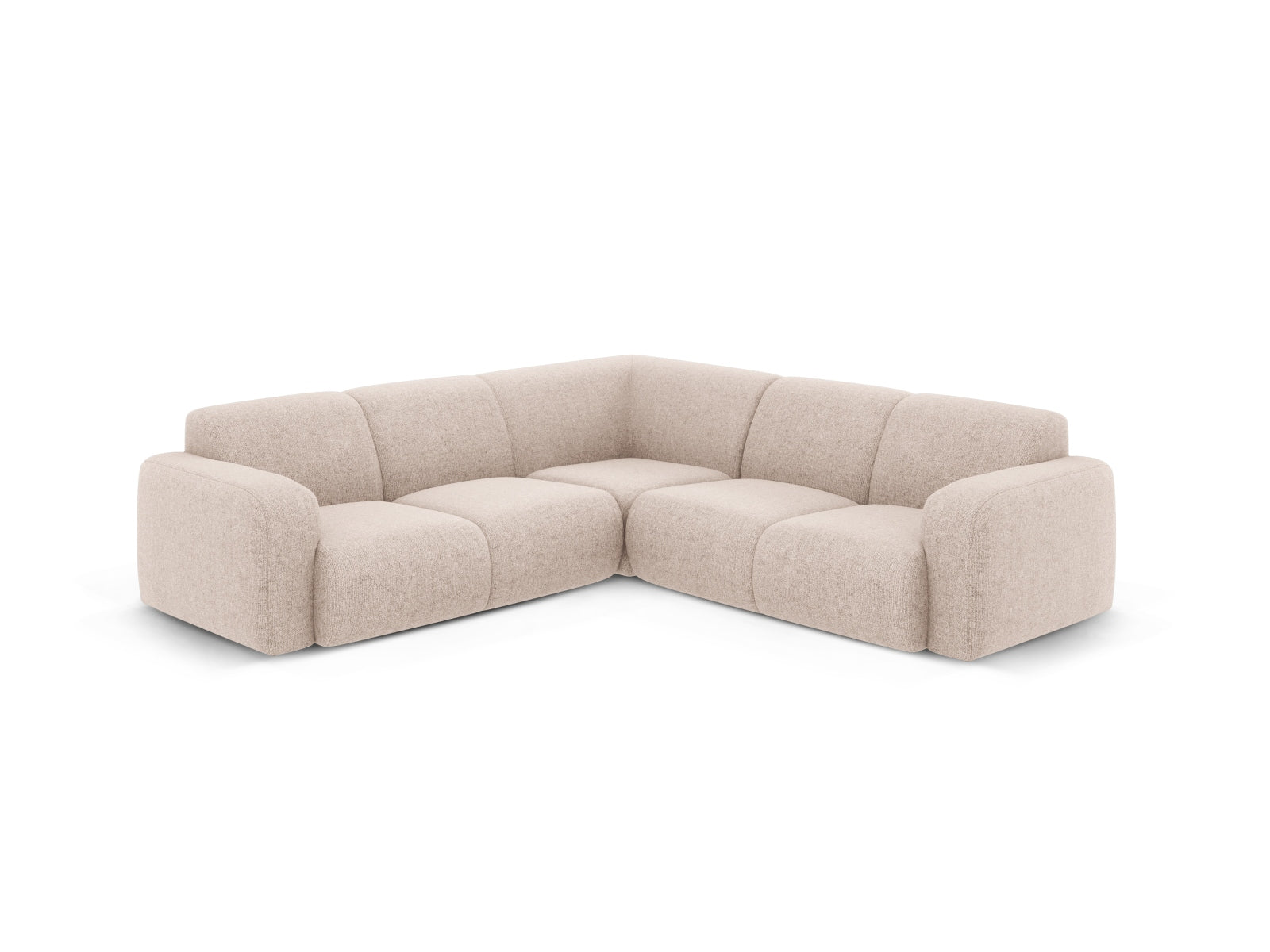 Molino Symmetrical Ecksofa 5 Sitzer in Beige präsentiert im Onlineshop von KAQTU Design AG. Ecksofa ist von Micadoni