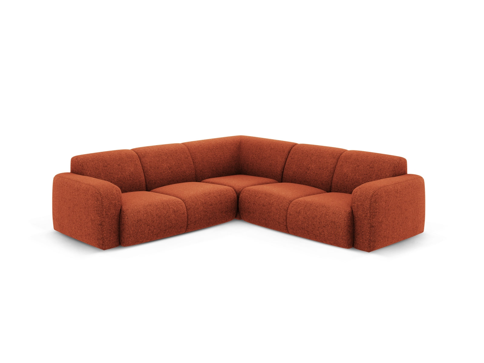 Molino Symmetrical Ecksofa 5 Sitzer in Terracotta präsentiert im Onlineshop von KAQTU Design AG. Ecksofa ist von Micadoni