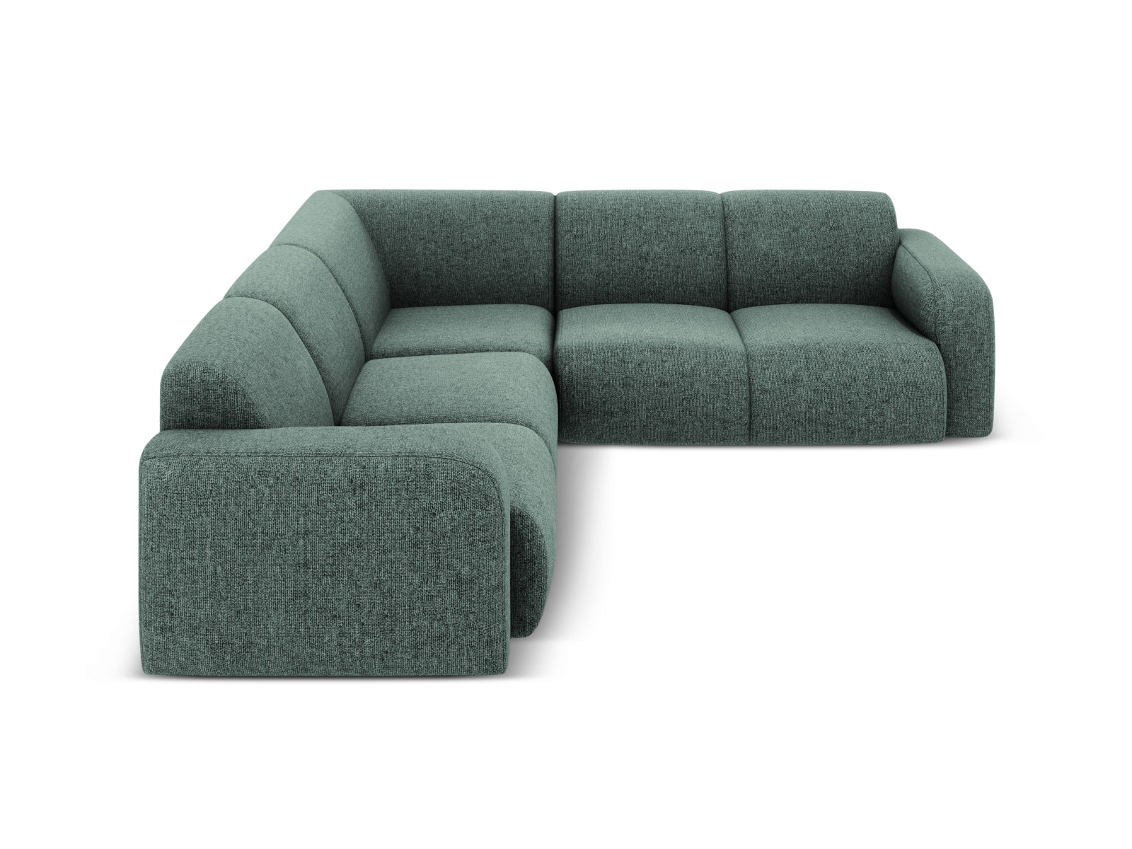 Entdecken Sie das elegante Molino Ecksofa 5 Sitzer von Micadoni – stilvoll, komfortabel und ideal für gesellige Abende.