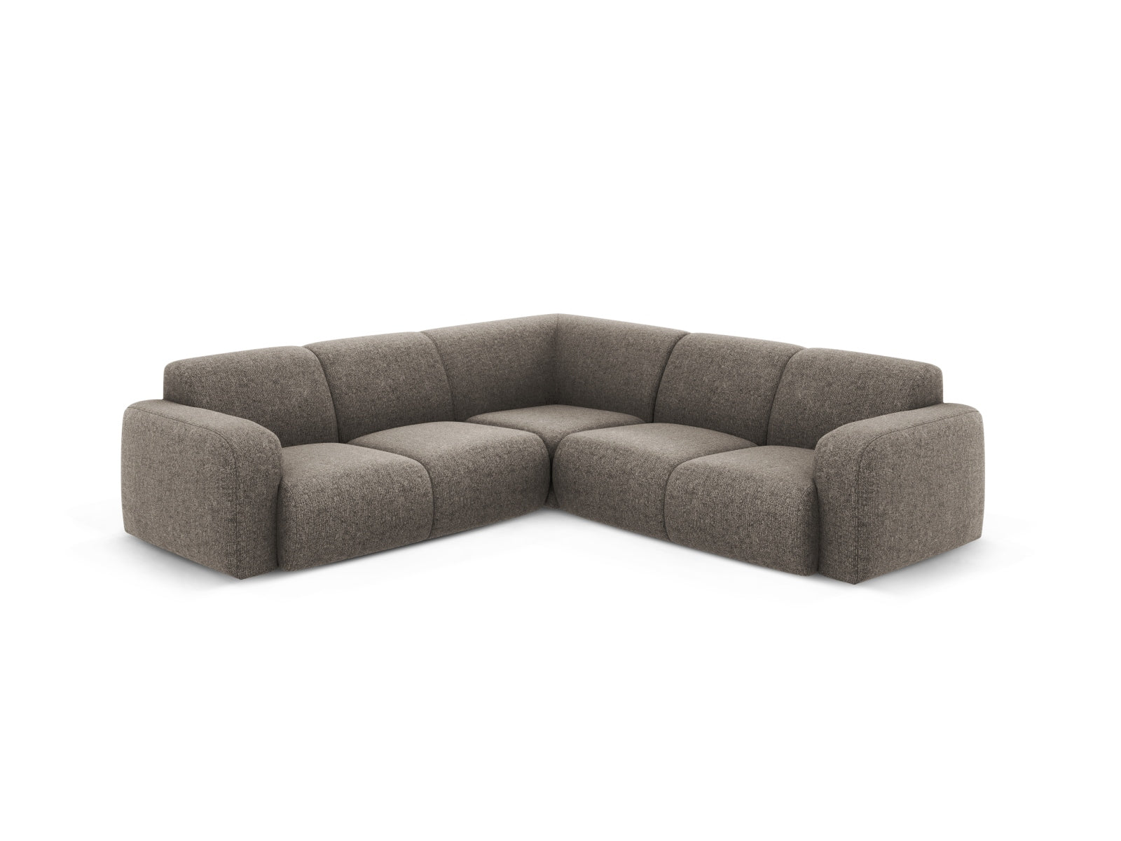 Molino Symmetrical Ecksofa 5 Sitzer in Grey präsentiert im Onlineshop von KAQTU Design AG. Ecksofa ist von Micadoni