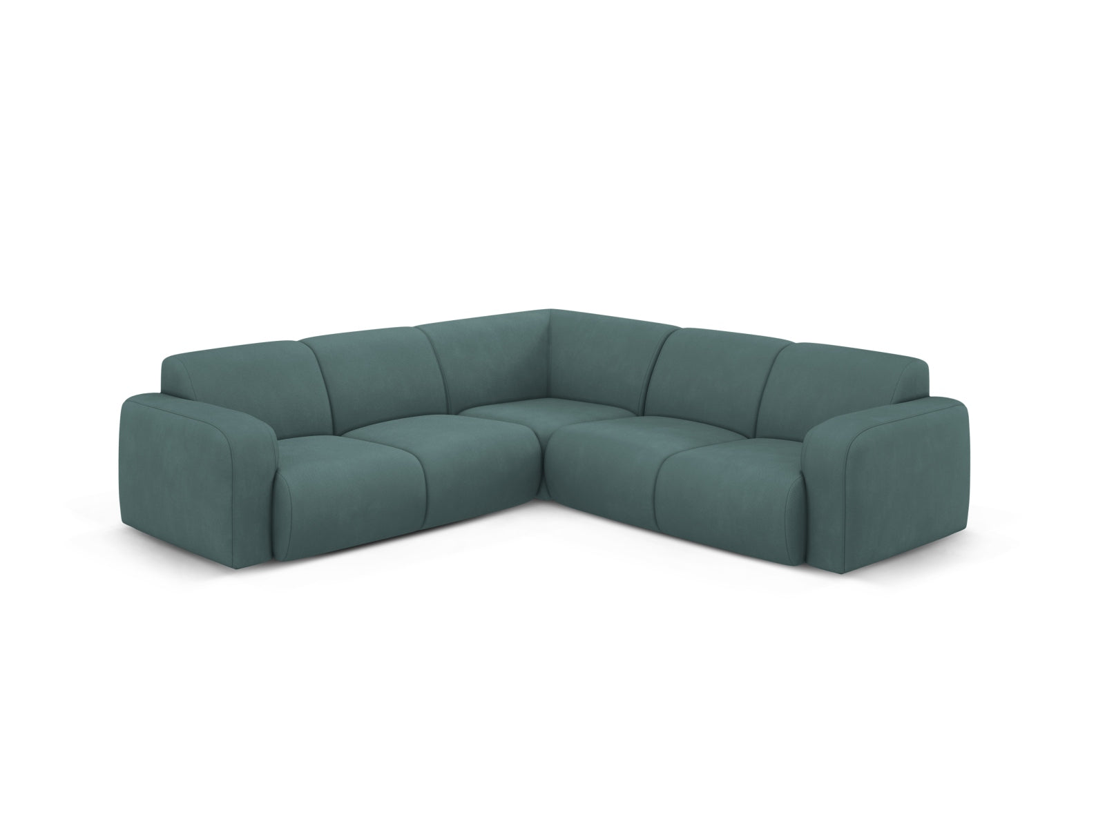 Molino Symmetrical Ecksofa 5 Sitzer in Sea Green präsentiert im Onlineshop von KAQTU Design AG. Ecksofa ist von Micadoni