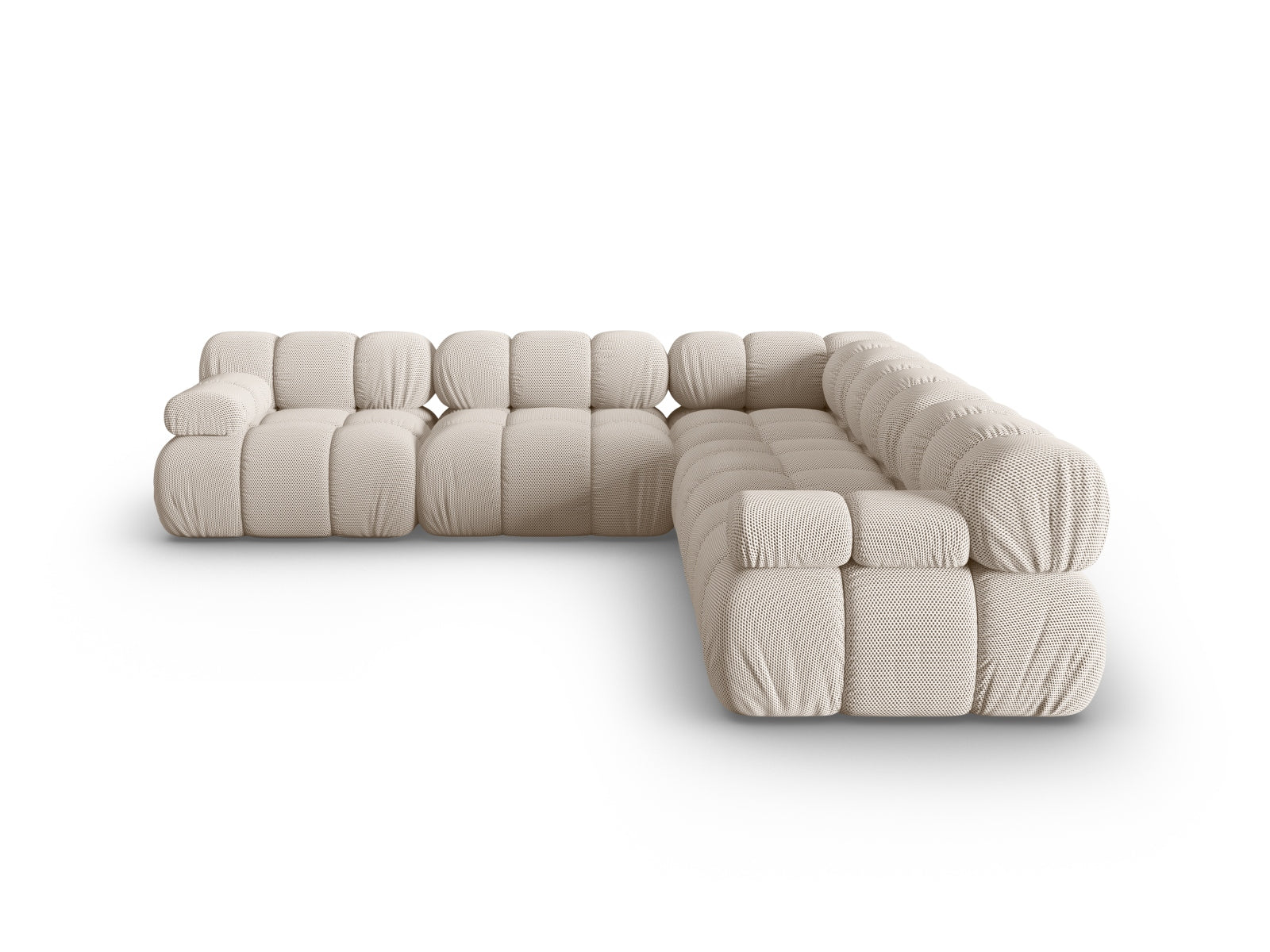 Bellis Symmetrical Ecksofa 5 Sitzer 282cm in Light Beige präsentiert im Onlineshop von KAQTU Design AG. Ecksofa ist von Micadoni