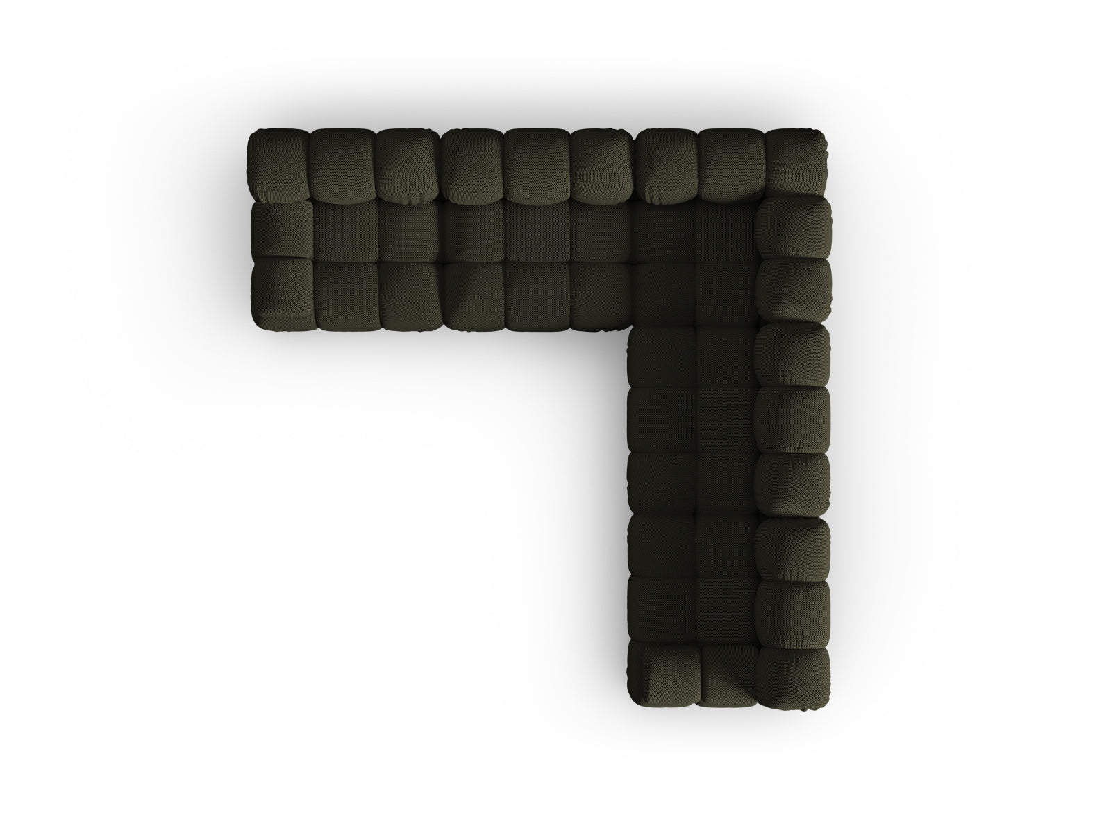 Entdecken Sie das stilvolle Bellis Ecksofa von Micadoni – ein 5-Sitzer mit 282 cm, das Komfort und modernes Design perfekt vereint.