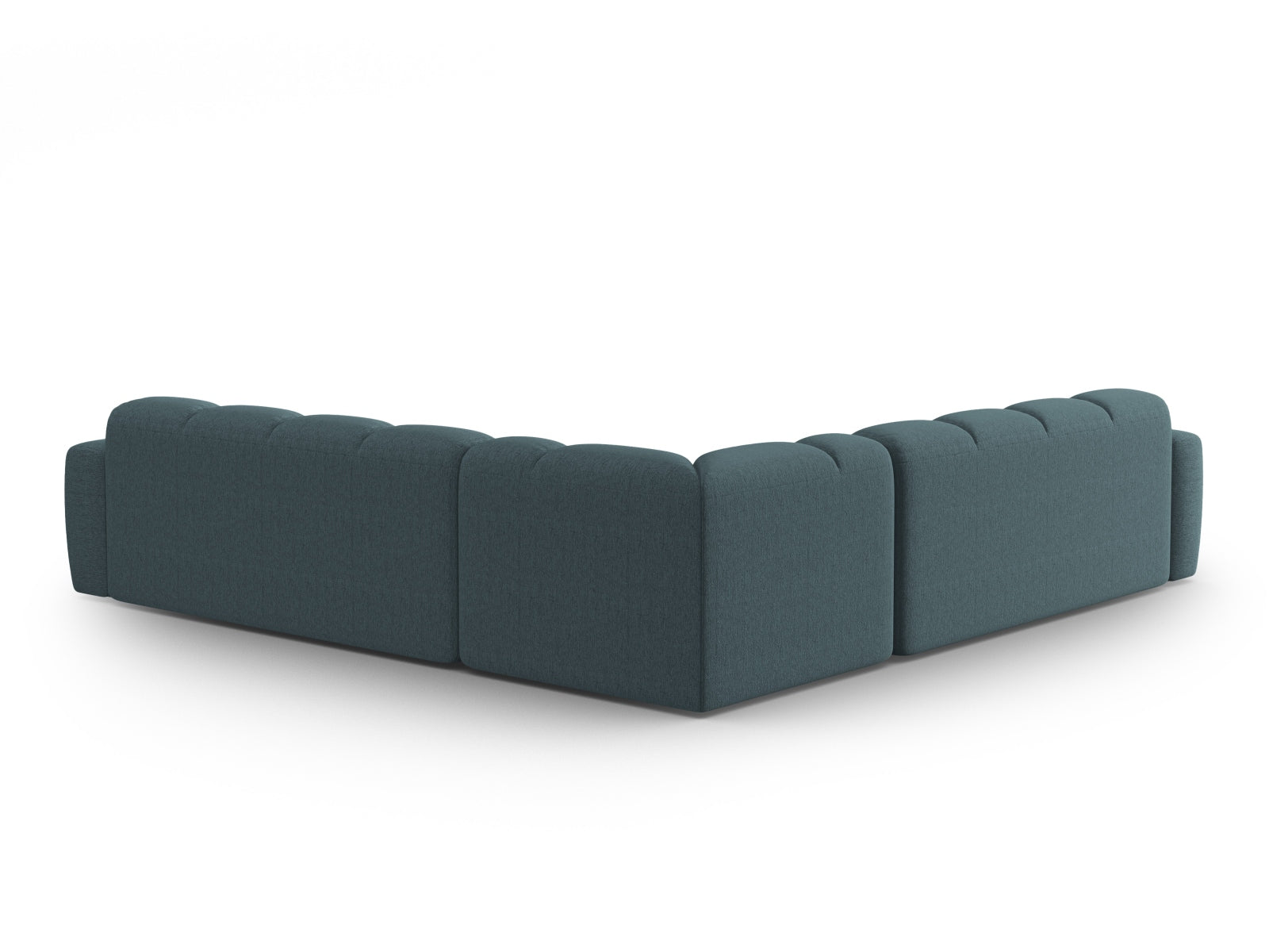 Erleben Sie das stilvolle Lisa Symmetrical Ecksofa von Micadoni. Dieses 5-Sitzer Velours-Sofa vereint Komfort und modernes Design für Ihr Zuhause.