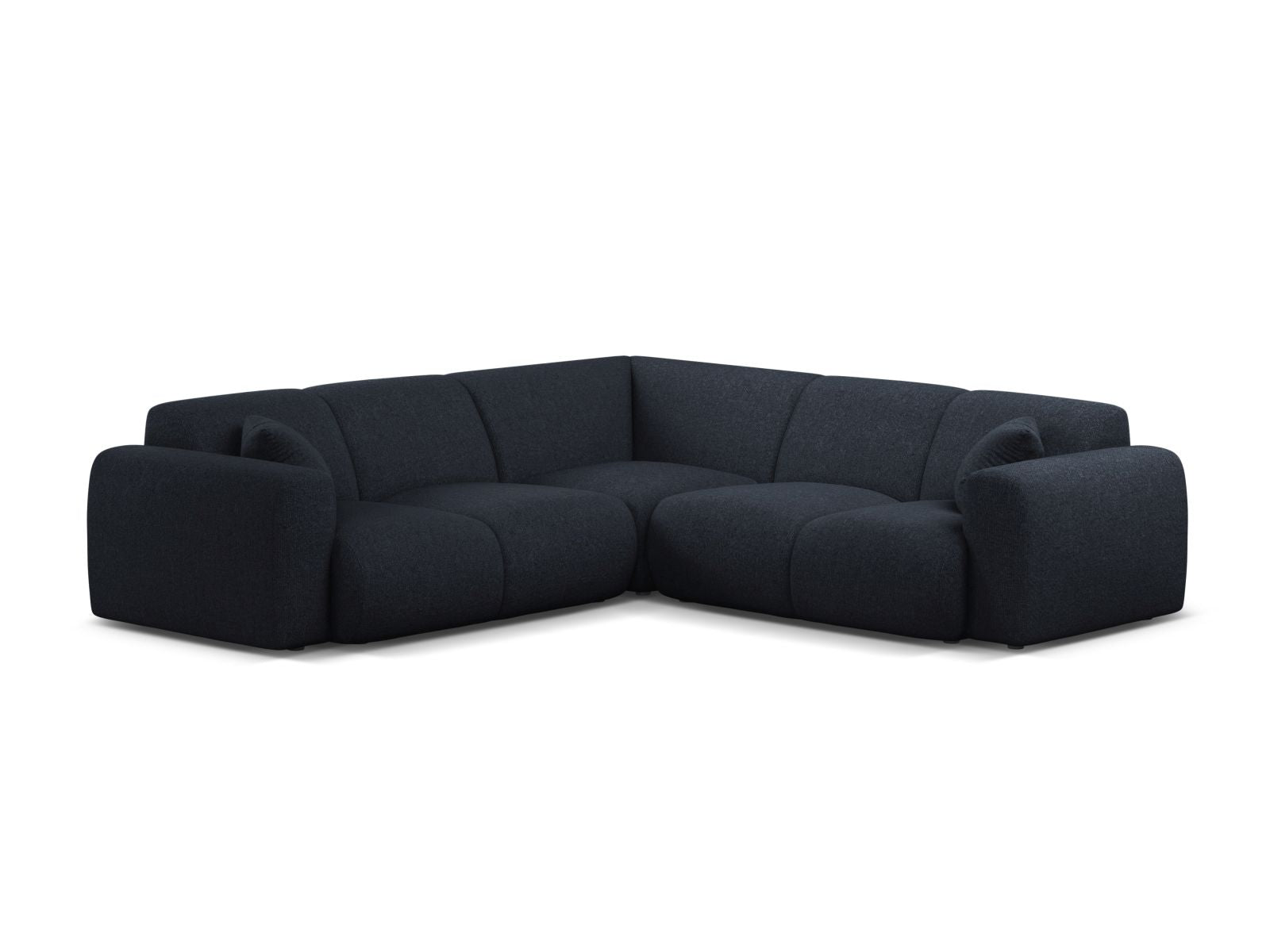 5-Sitzer Ecksofa Symmetric Molino in Navy Blue-Eden präsentiert im Onlineshop von KAQTU Design AG. Ecksofa ist von Micadoni