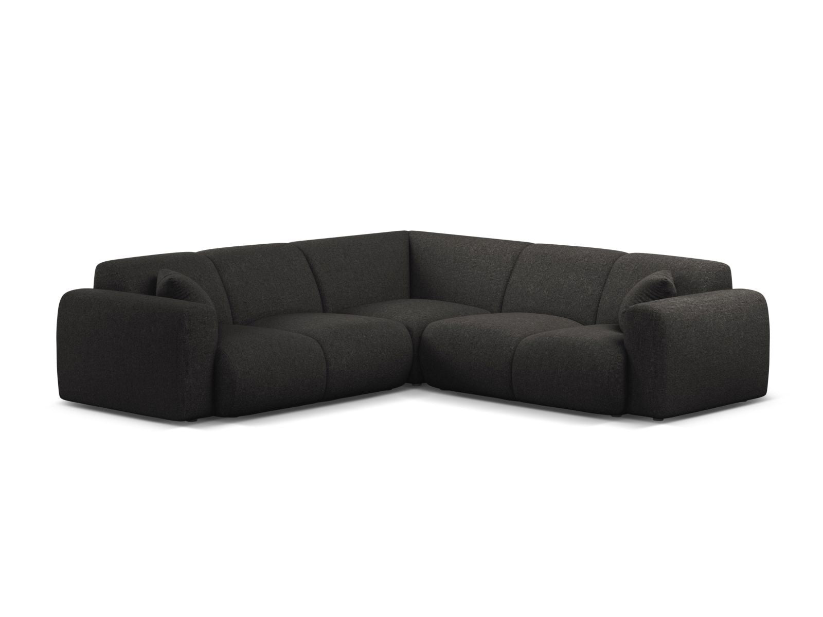 5-Sitzer Ecksofa Symmetric Molino in Anthracite-Eden präsentiert im Onlineshop von KAQTU Design AG. Ecksofa ist von Micadoni