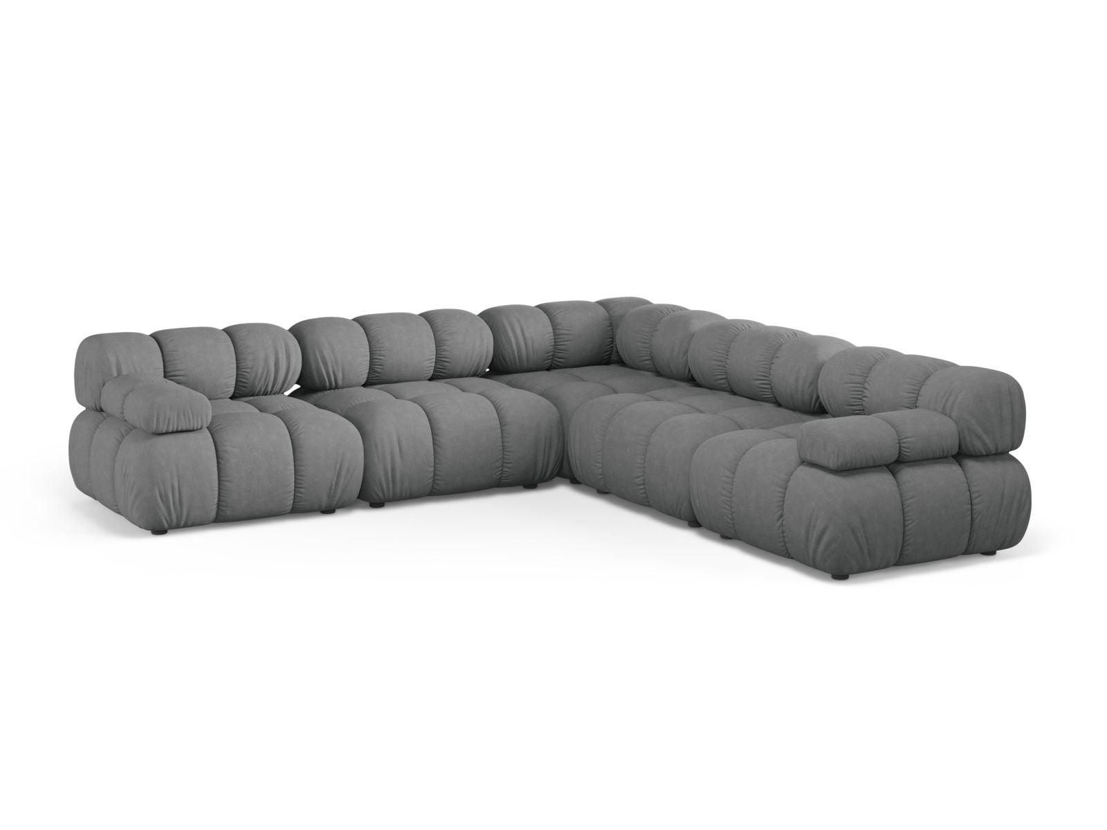 5-Sitzer Ecksofa Symmetric Bellis in Grey-Liberty präsentiert im Onlineshop von KAQTU Design AG. Ecksofa ist von Micadoni