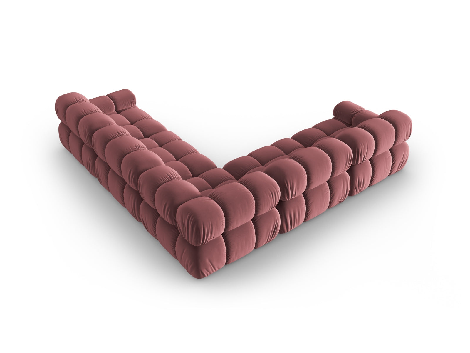 Erleben Sie das Bellis Velour Ecksofa von Micadoni – ein 5-Sitzer mit 282 cm, der modernen Komfort und zeitloses Design vereint.