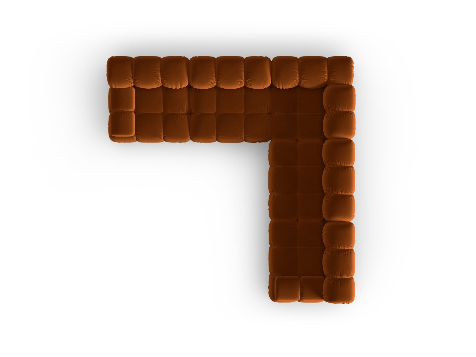 Entdecken Sie das stilvolle Bellis Velour Ecksofa von Micadoni – ein 5-Sitzer mit 282 cm, der Eleganz und Gemütlichkeit in Ihr Wohnzimmer bringt.