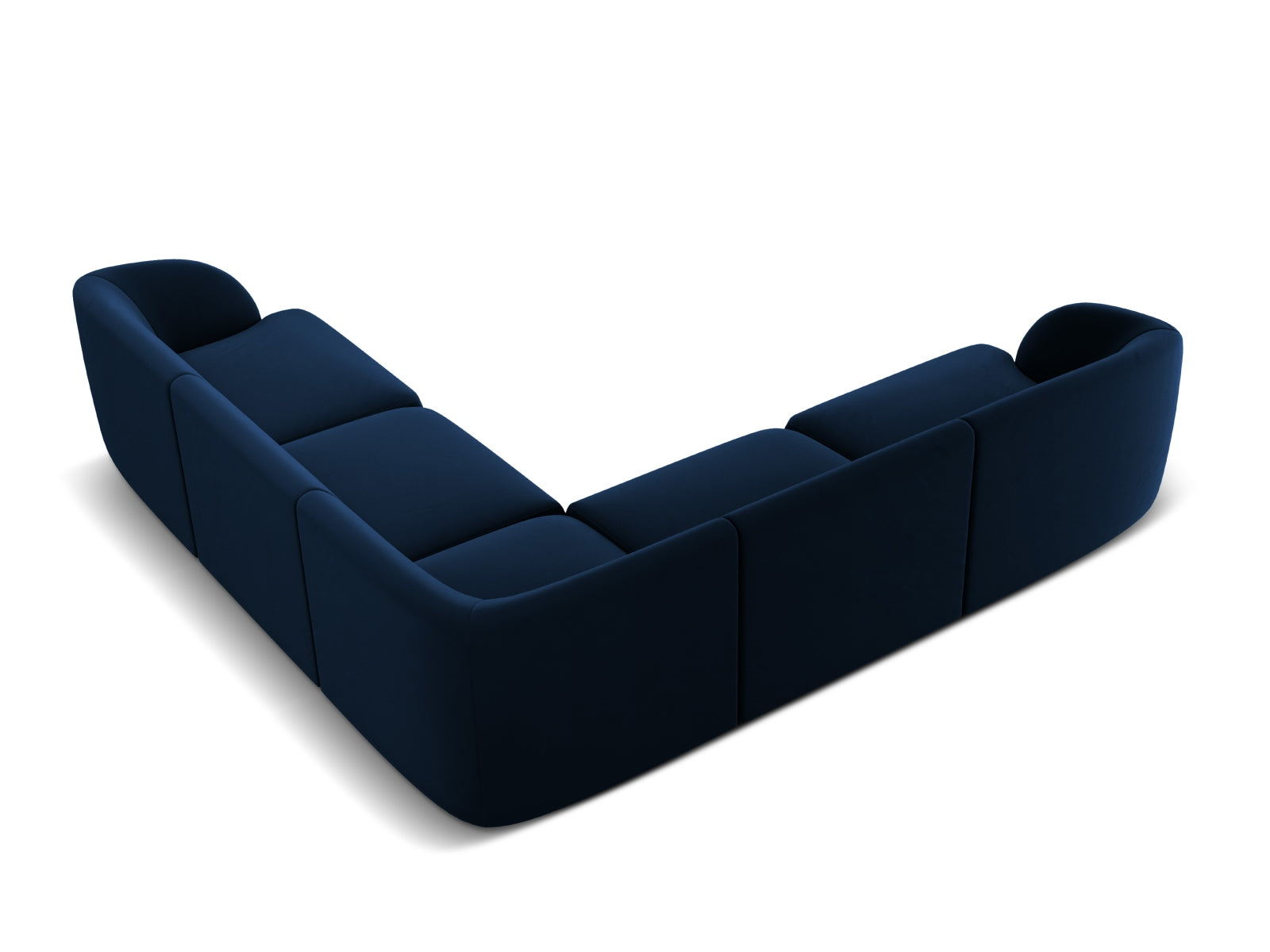 Erleben Sie das elegante Miley Velour Ecksofa von Micadoni – ein komfortables 5-Sitzer Sofa, das Stil und Funktionalität vereint.