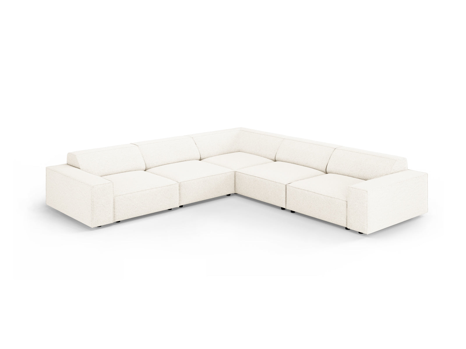 Entdecken Sie das Jodie Ecksofa von Micadoni – ein stilvolles 6-Sitzer Sofa, das Komfort und Flexibilität für Ihr Zuhause vereint.