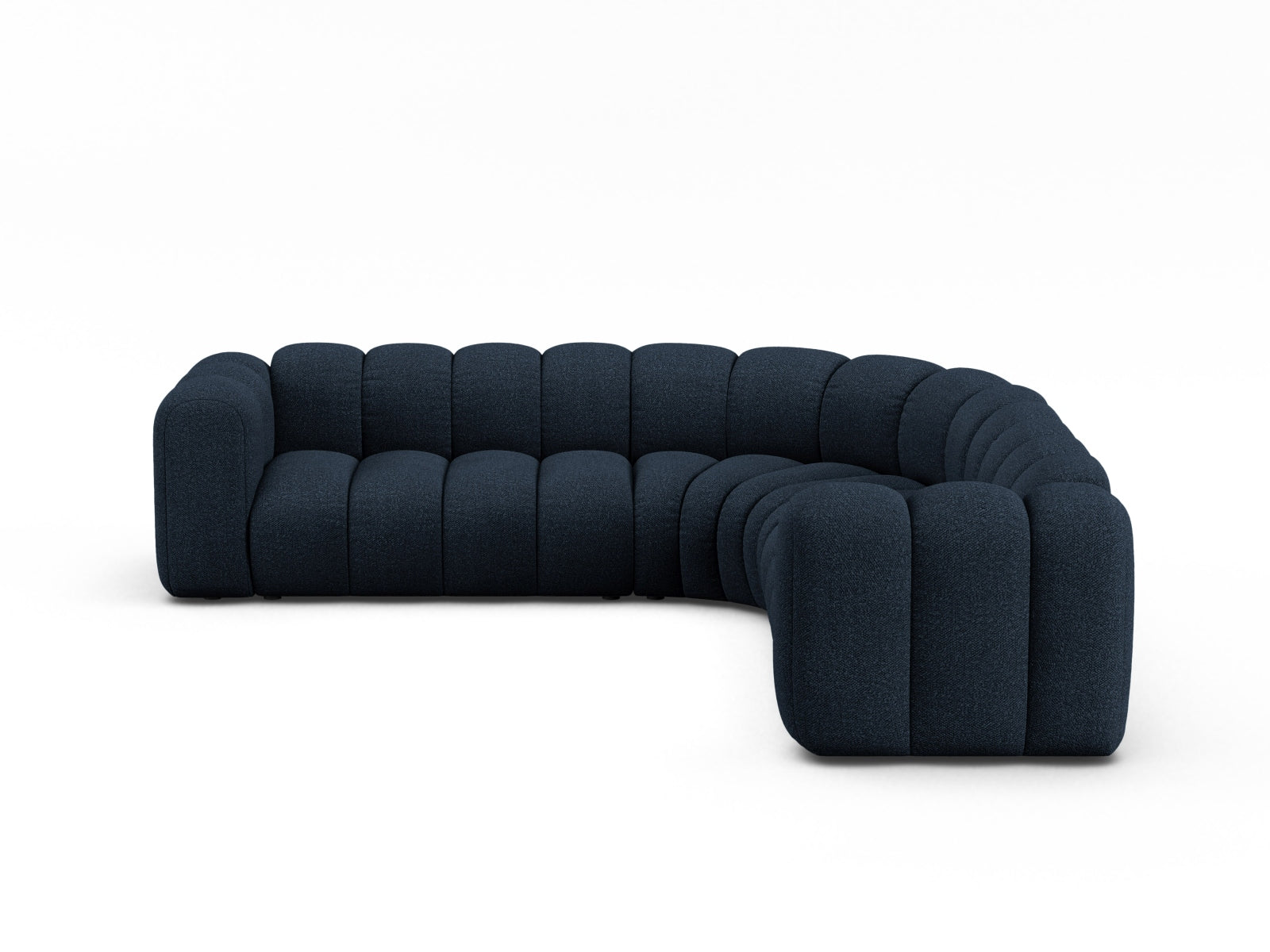 Lupine Modular Symmetrical Ecksofa 5 Sitzer in Dark Blue-Baloo präsentiert im Onlineshop von KAQTU Design AG. Ecksofa ist von Micadoni