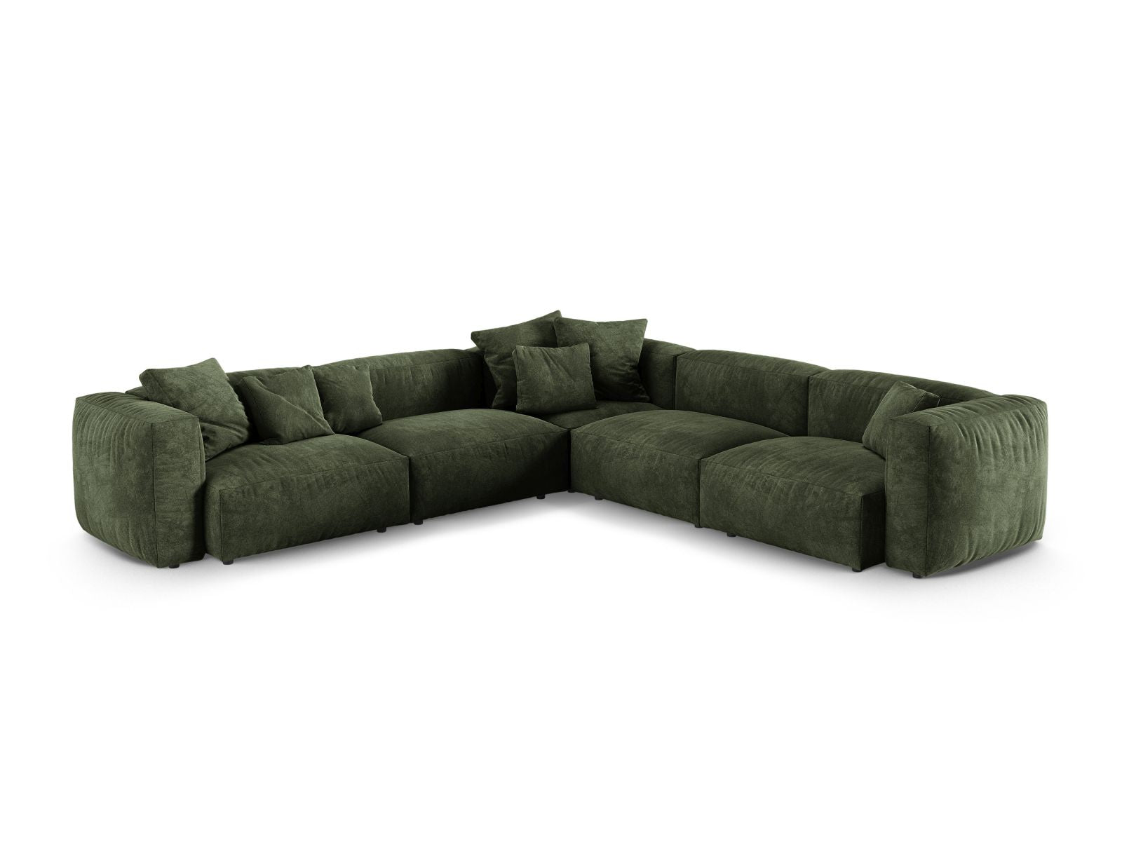 5-Sitzer Modular Ecksofa Symmetric XL Martina in Green-Vogue präsentiert im Onlineshop von KAQTU Design AG. Ecksofa ist von Micadoni