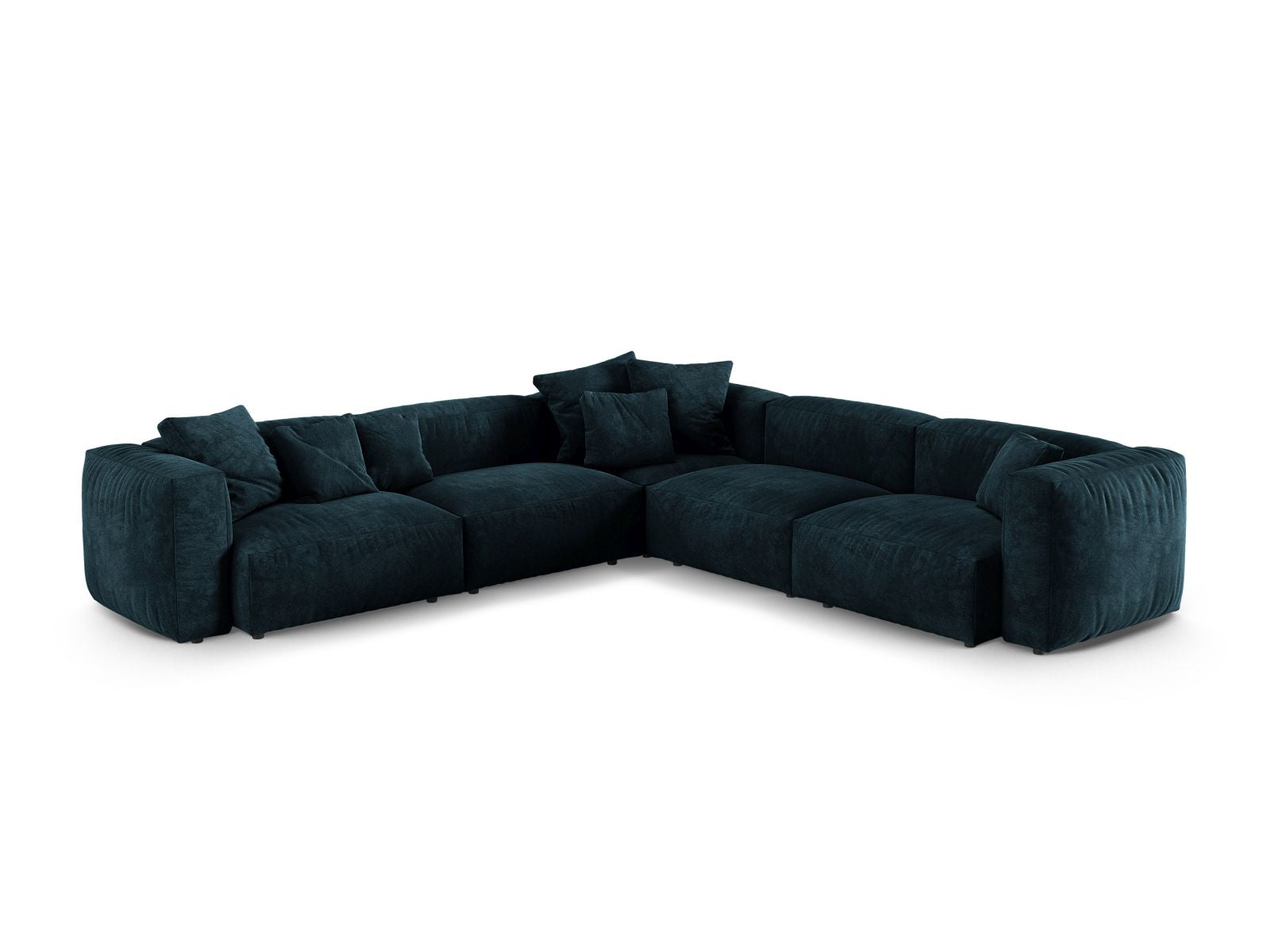 5-Sitzer Modular Ecksofa Symmetric XL Martina in Deep Petrol-Vogue präsentiert im Onlineshop von KAQTU Design AG. Ecksofa ist von Micadoni