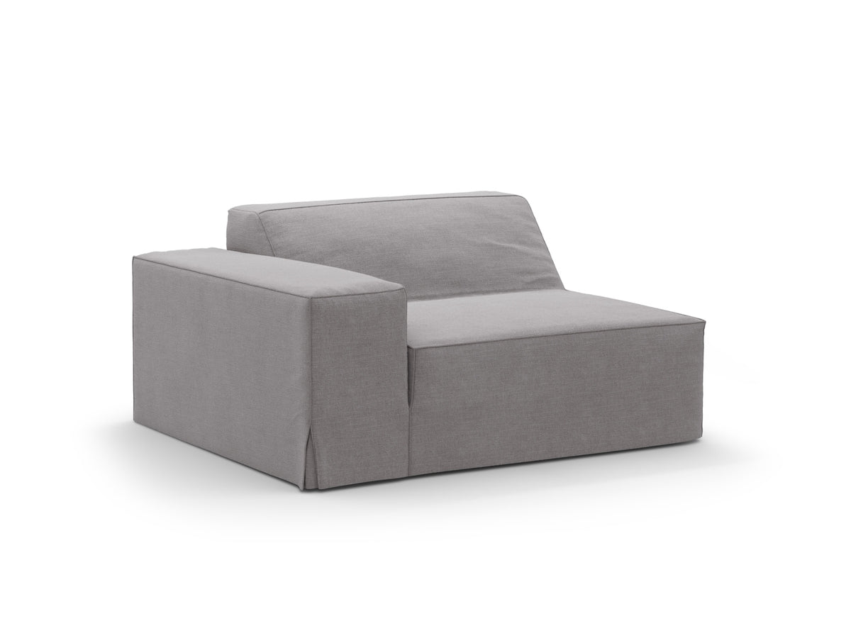Jodie Modul links Cover in Warm grey-LINS präsentiert im Onlineshop von KAQTU Design AG. Sofa-Zubehör ist von Micadoni