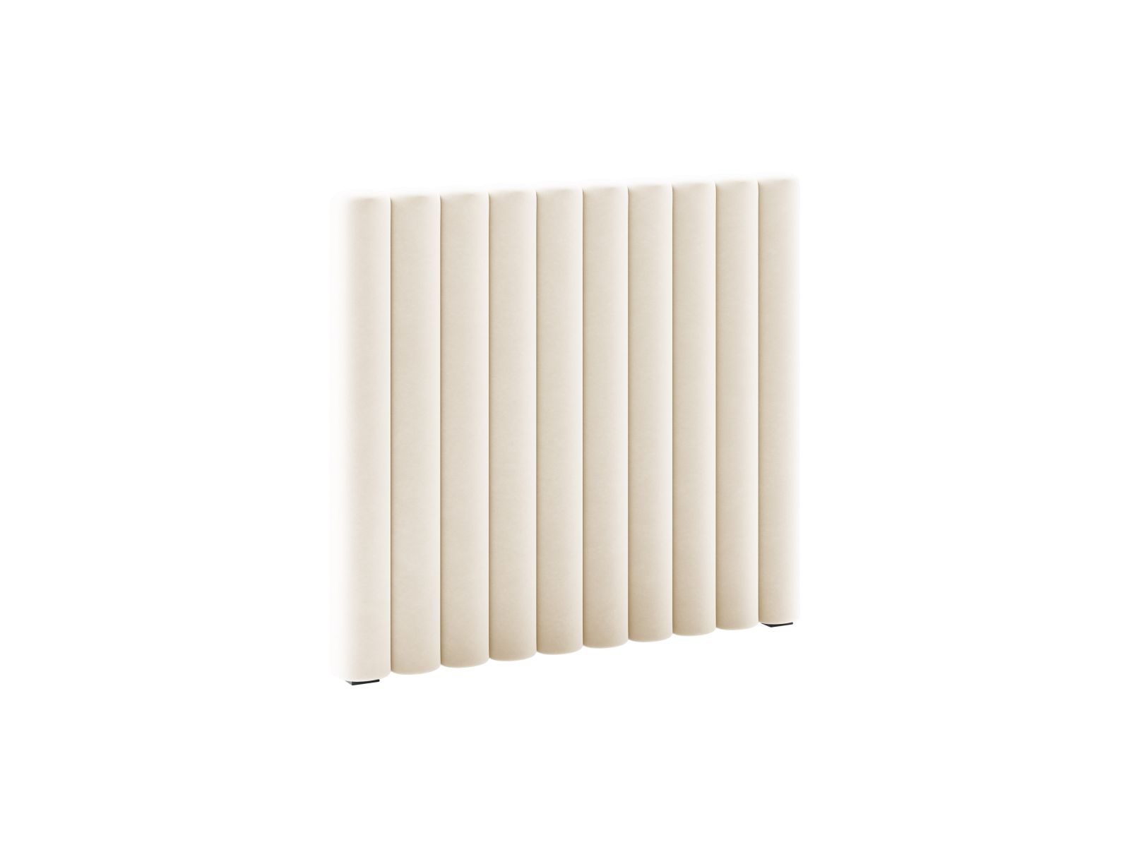 Elegantes Kopfteil Mistero in sanftem Beige, ideal für stilvolle Schlafzimmergestaltung. Hochwertige Verarbeitung von Micadoni.