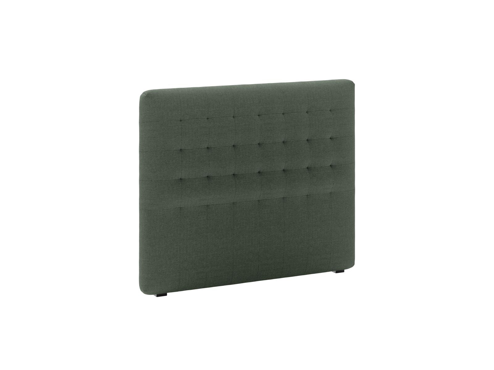 Elegantes Kopfteil Nova 120cm in Moss Green von Micadoni, ideal für stilvolle Schlafzimmergestaltung. Hochwertige Verarbeitung und modernes Design.