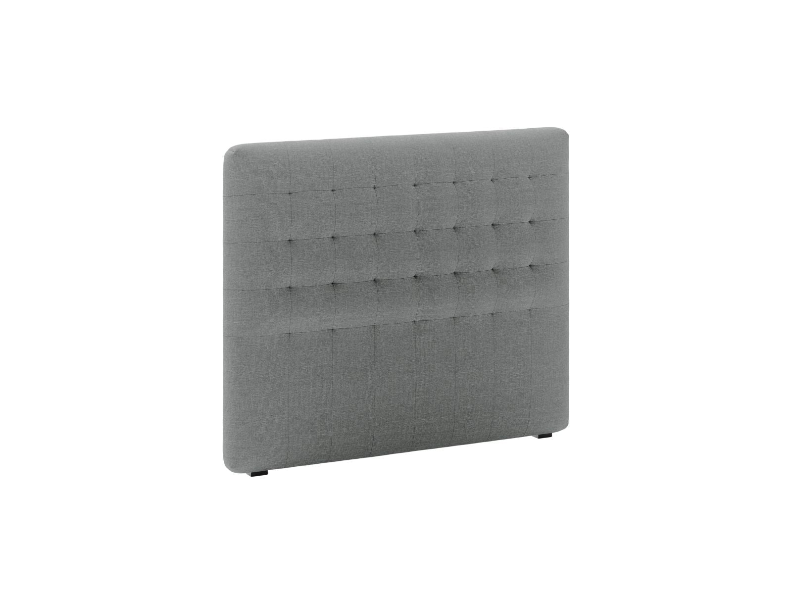 Elegantes Kopfteil Nova 120cm in stilvollem Grey-Liberty, ideal für moderne Schlafzimmer, erhältlich bei KAQTU Design AG.