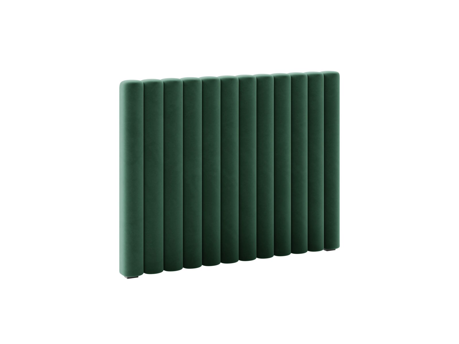 Elegantes Kopfteil Mistero in 120 cm Breite, stilvolles Design in sanftem Grün, ideal für moderne Schlafzimmer, erhältlich bei KAQTU.