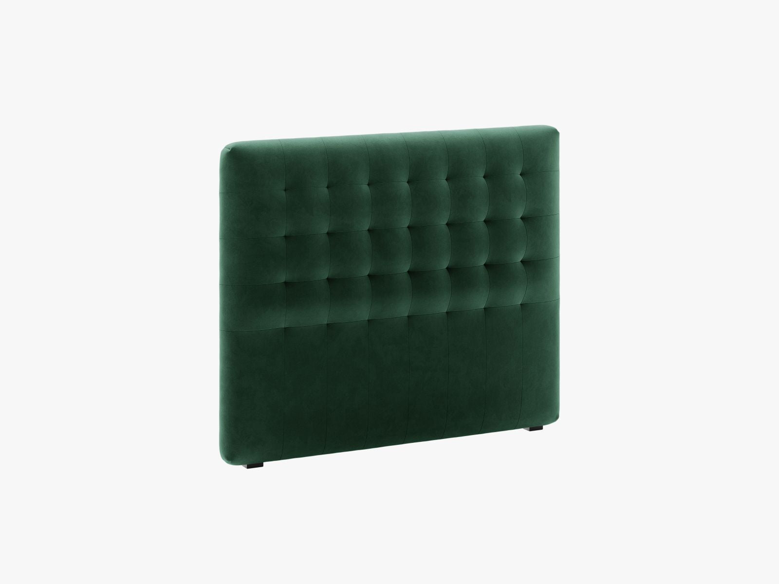 Elegantes Kopfteil Nova 120cm in stilvollem Grün, ideal für moderne Schlafzimmer, erhältlich bei KAQTU Design AG.