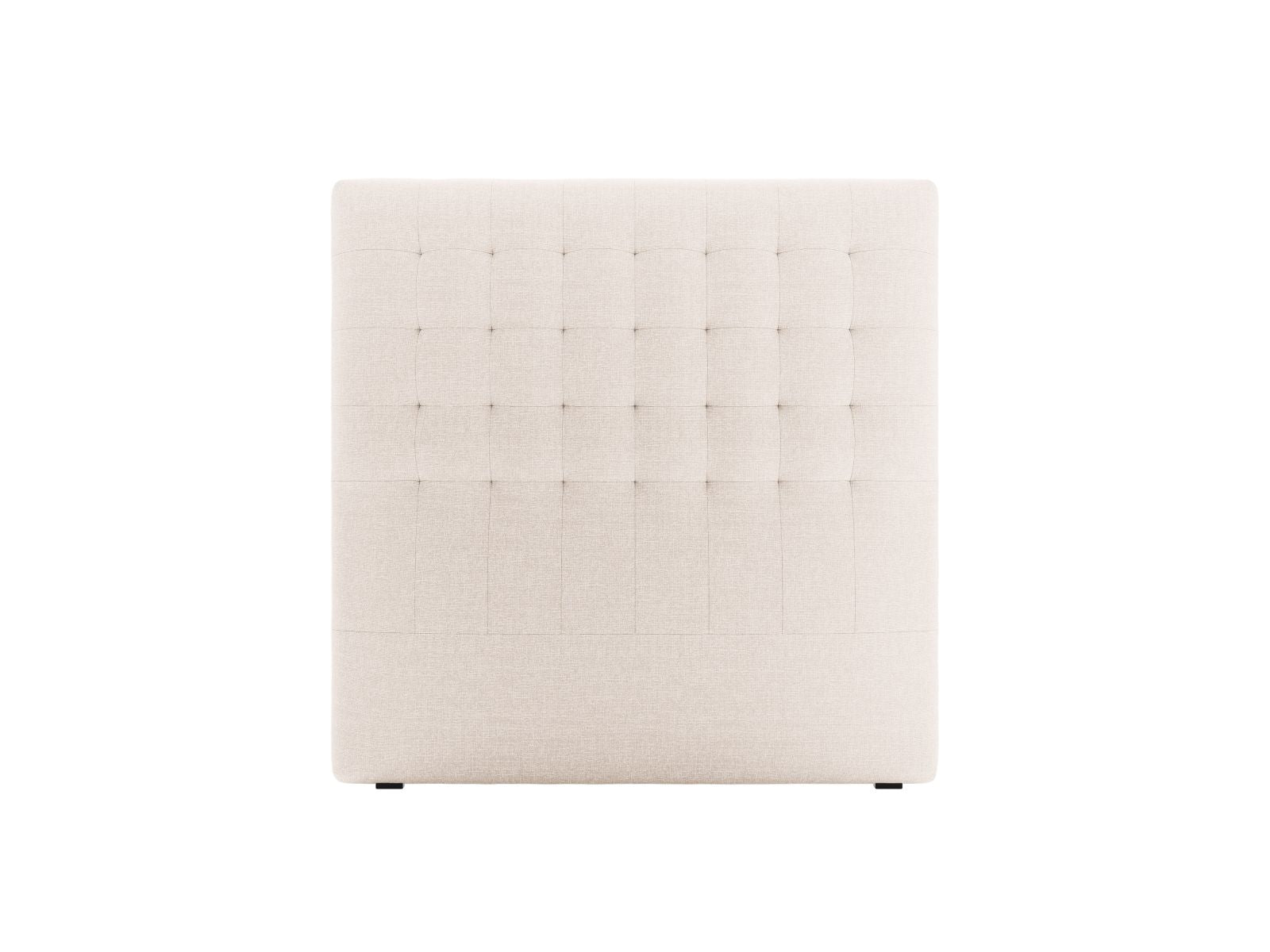 Elegantes Kopfteil Nova 120cm in sanftem Beige, ideal für moderne Schlafzimmer und zur Schaffung einer gemütlichen Atmosphäre.