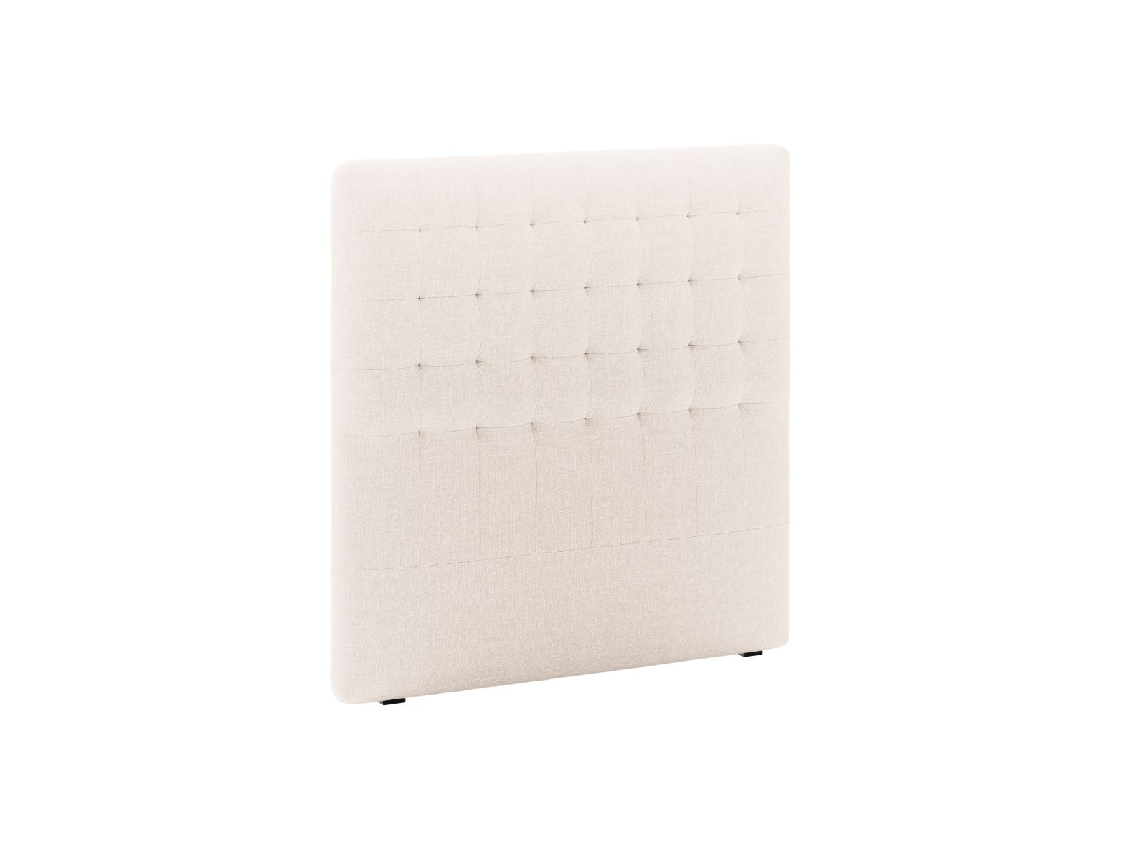 Stylisches Kopfteil Nova 120cm in zartem Beige, perfekt für zeitgemäße Schlafzimmergestaltung und zur Förderung eines einladenden Ambientes.