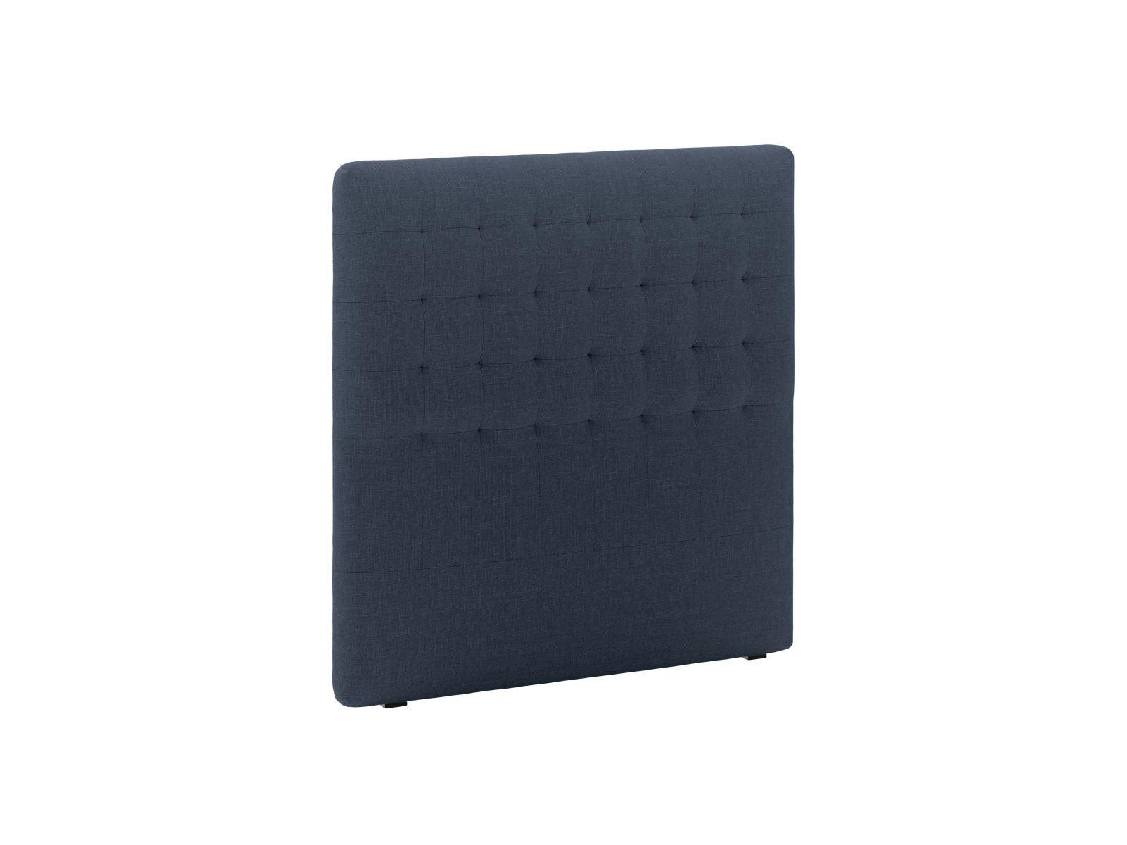 Stilvolles Kopfteil Nova 120cm in edlem Navy Blue von Micadoni, perfekt für moderne Schlafzimmer und geschmackvolle Einrichtung.