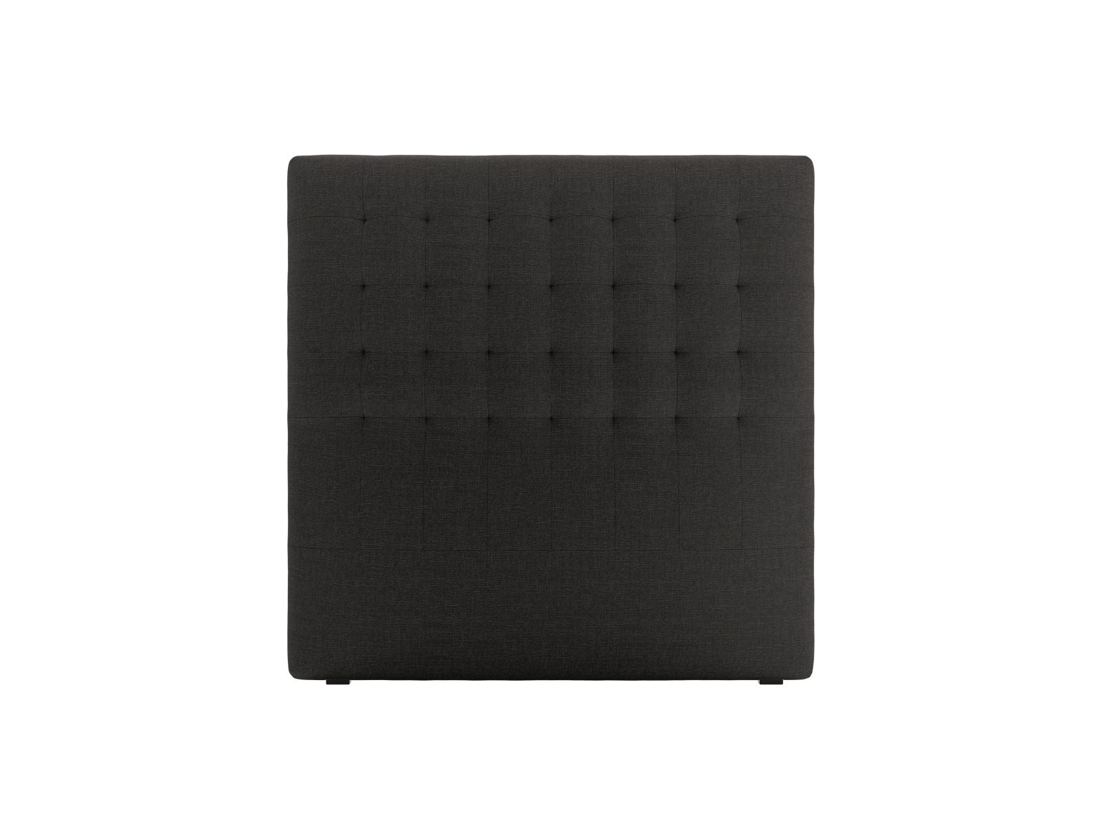 Elegantes Kopfteil Nova 120cm in Schwarz, ideal für moderne Schlafzimmer und stilvolle Einrichtungslösungen von Micadoni.