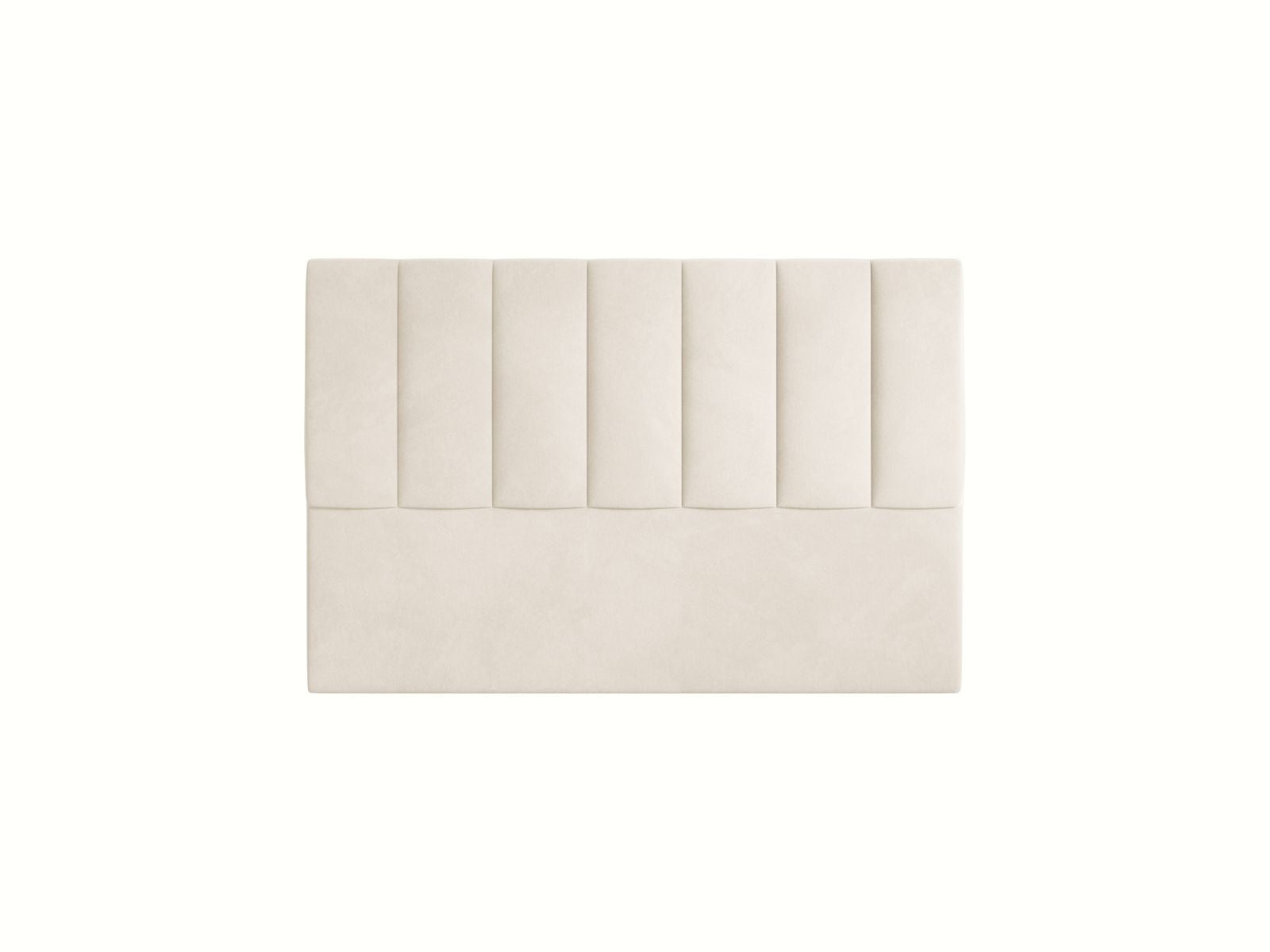 Kopfteil Marl 140cm in Ivory-Magic Velvet präsentiert im Onlineshop von KAQTU Design AG. Kopfteile ist von Micadoni