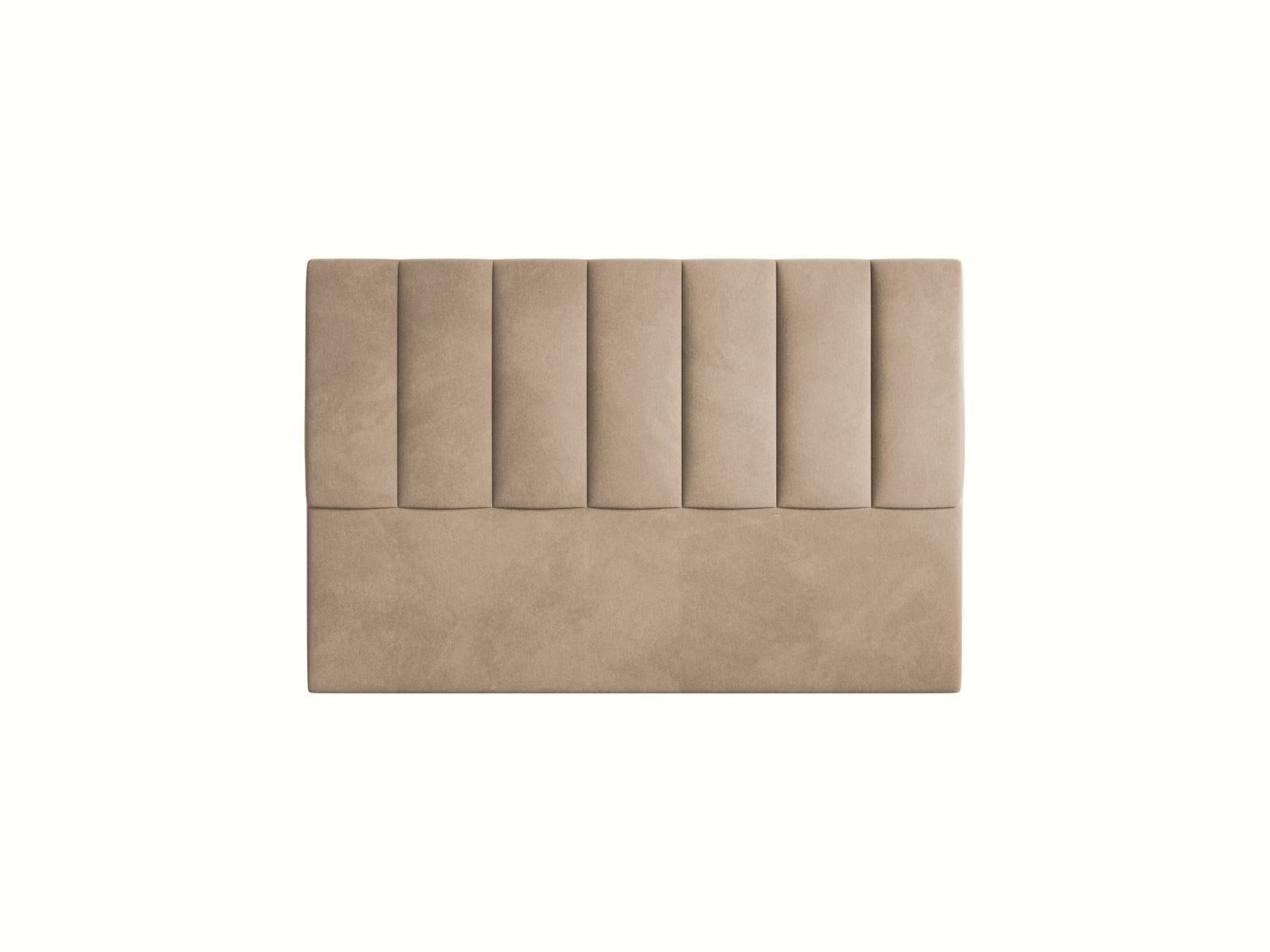 Kopfteil Marl 140cm in Almond Beige-Magic Velvet präsentiert im Onlineshop von KAQTU Design AG. Kopfteile ist von Micadoni