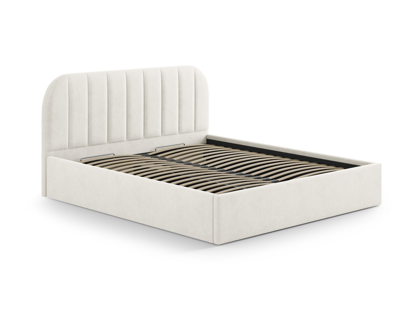 Elegantes Kopfteil Billy in sanftem Beige, ideal für zeitgemäße Schlafzimmergestaltung. Hochwertige Verarbeitung von Micadoni.
