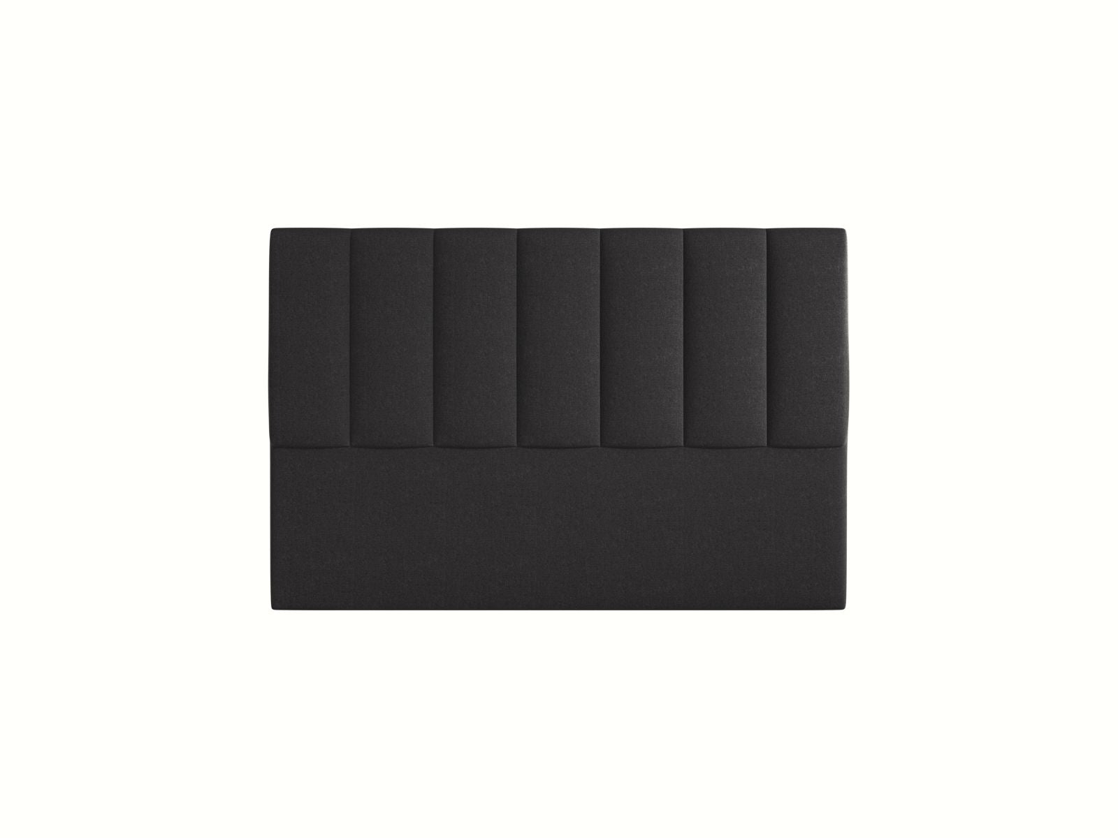 Elegantes Kopfteil Marl in stilvollem Anthrazit für 140 cm Betten. Hochwertige Verarbeitung von Micadoni, ideal für ein modernes Schlafzimmer.