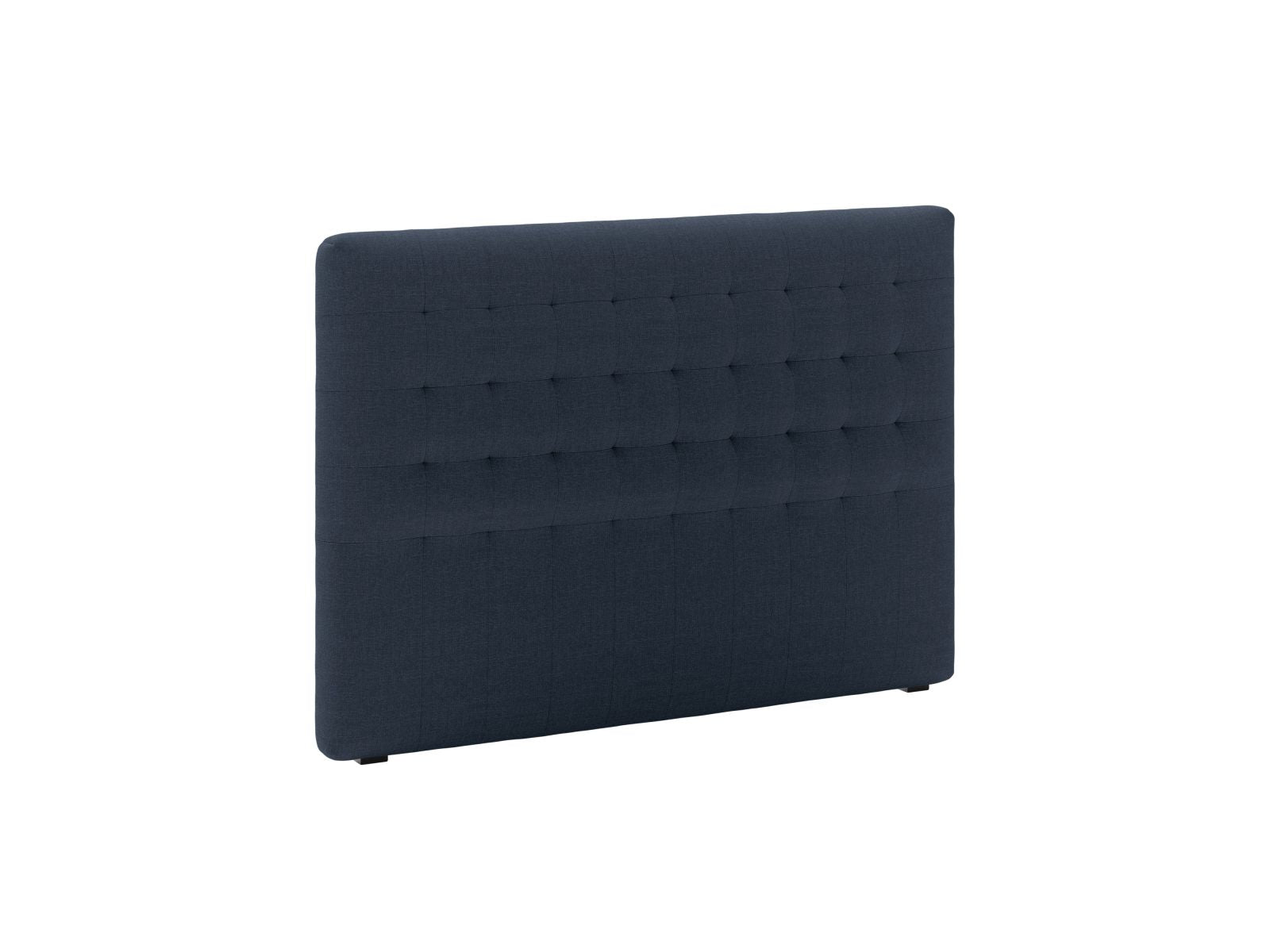 Elegantes Kopfteil Nova in Navy Blue, 140 cm breit, ideal für stilvolle Schlafzimmergestaltung. Hochwertige Verarbeitung von Micadoni.